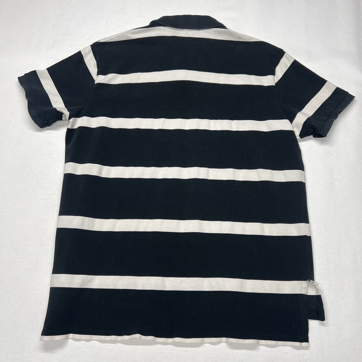 Polo Ralph Lauren Polo Ralph Lauren Polo Shirt Black White Striped Custom Fit Size US XL / EU 56 / 4 - 13 Thumbnail
