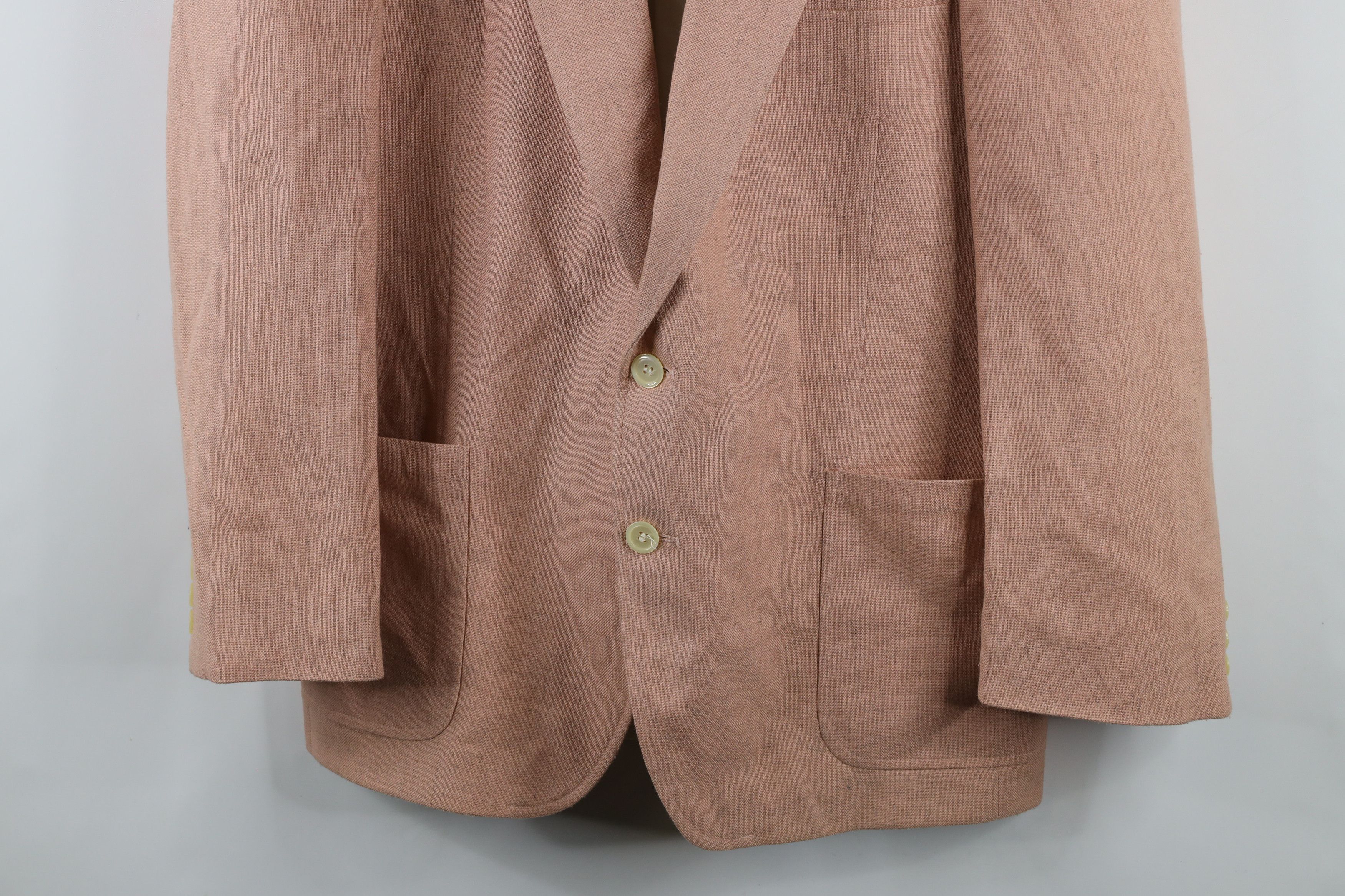 Vintage Vintage 90s Rockabilly 2 Button Suit Coat Blazer Jacket USA Size US XL / EU 56 / 4 - 3 Thumbnail