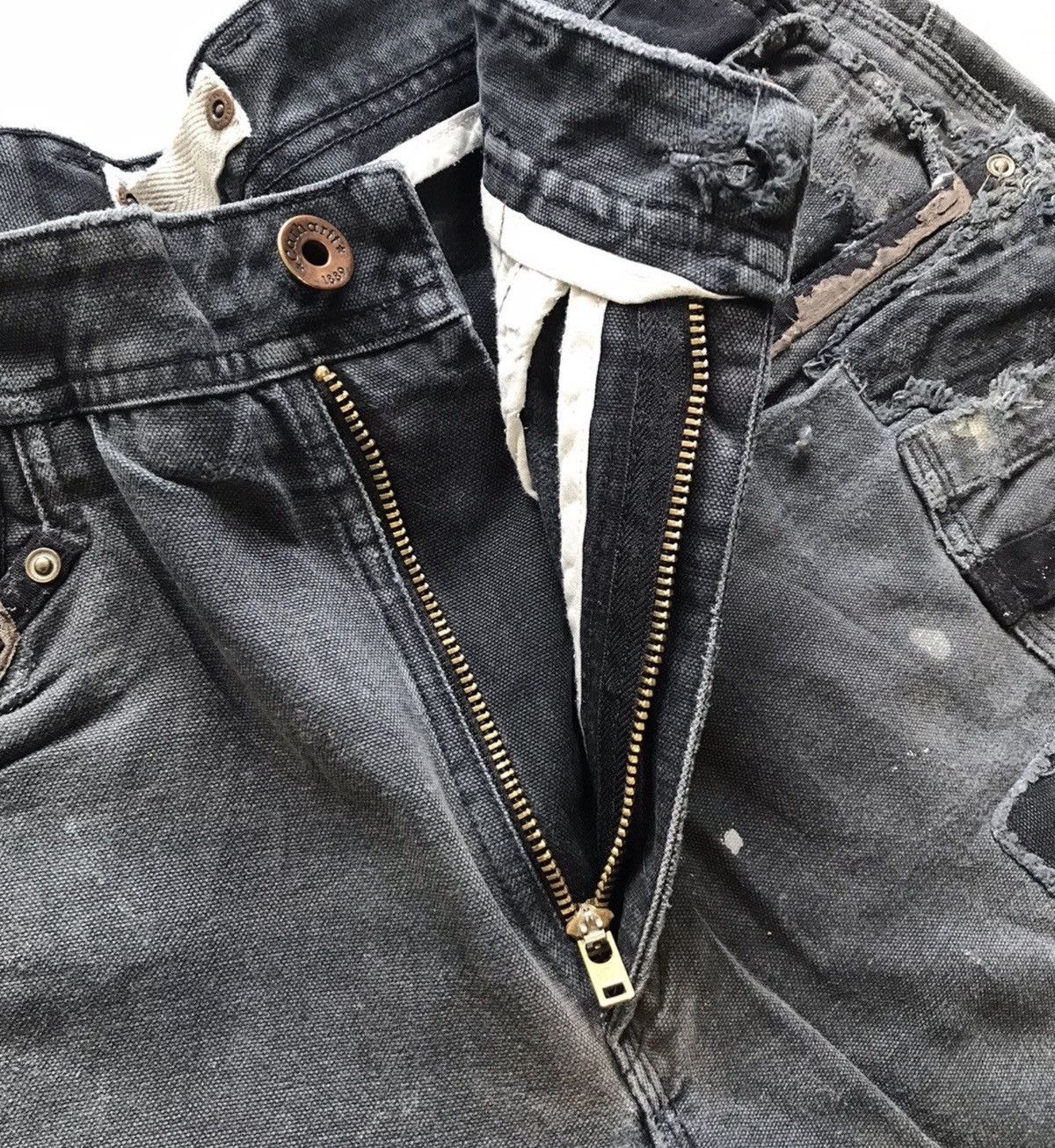 Carhartt Vintage carhartt cargo double knee denim Size US 34 / EU 50 - 6 Thumbnail