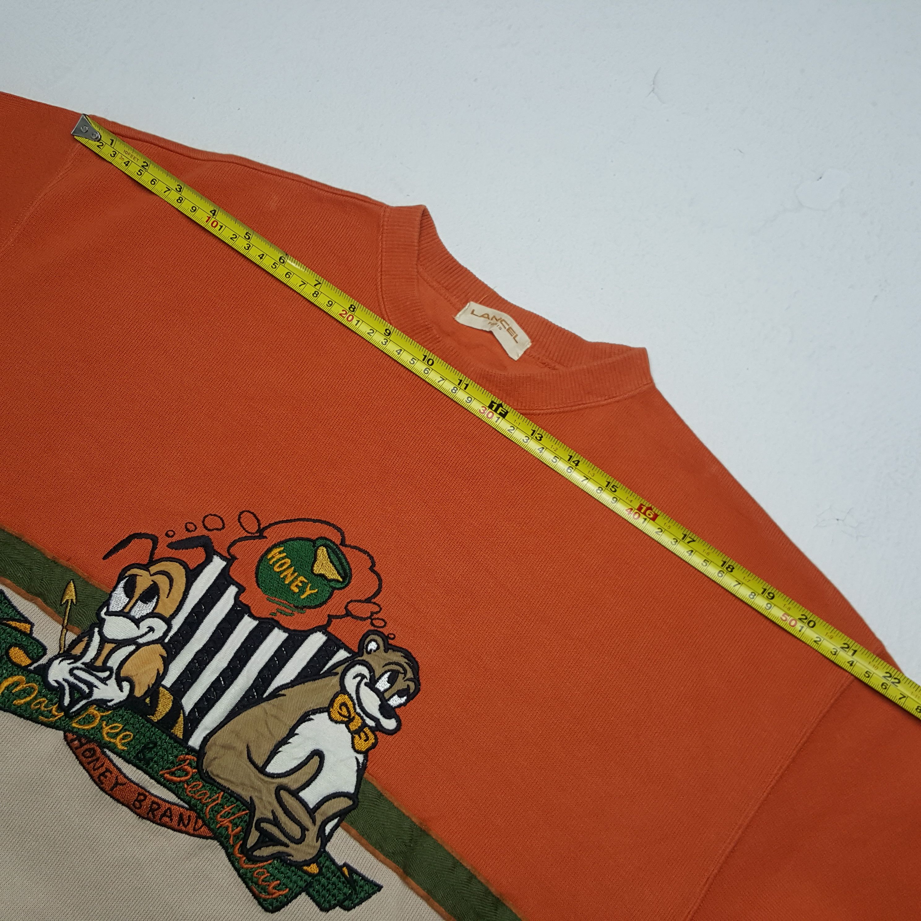 Lancel × Vintage Vintage Lancel Italian Brand Embroidery Sweatshirt Size US M / EU 48-50 / 2 - 6 Thumbnail