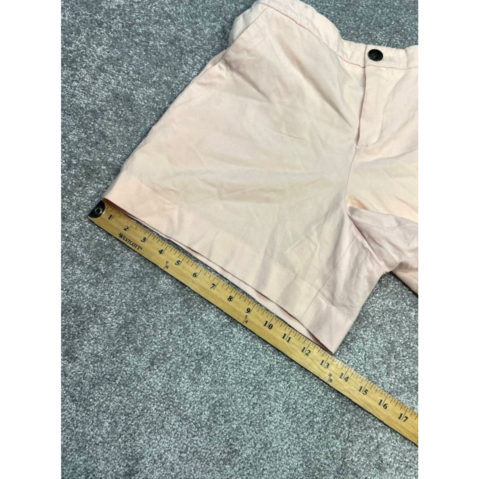 Rag & Bone rag & bone New York Chino Shorts Womens 6 Pink High Rise Stretch Casual Shorts Womens 6 Pink Size 28" / US 6 / IT 42 - 4 Thumbnail