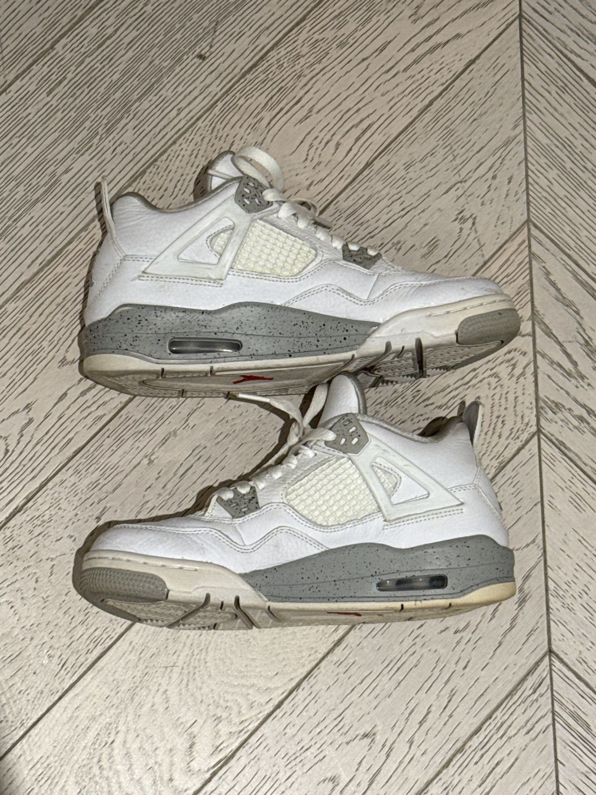 Nike Air Jordan 4 Retro GS ‘White Oreo’ Size US 6.5 / EU 39-40 - 2 Thumbnail