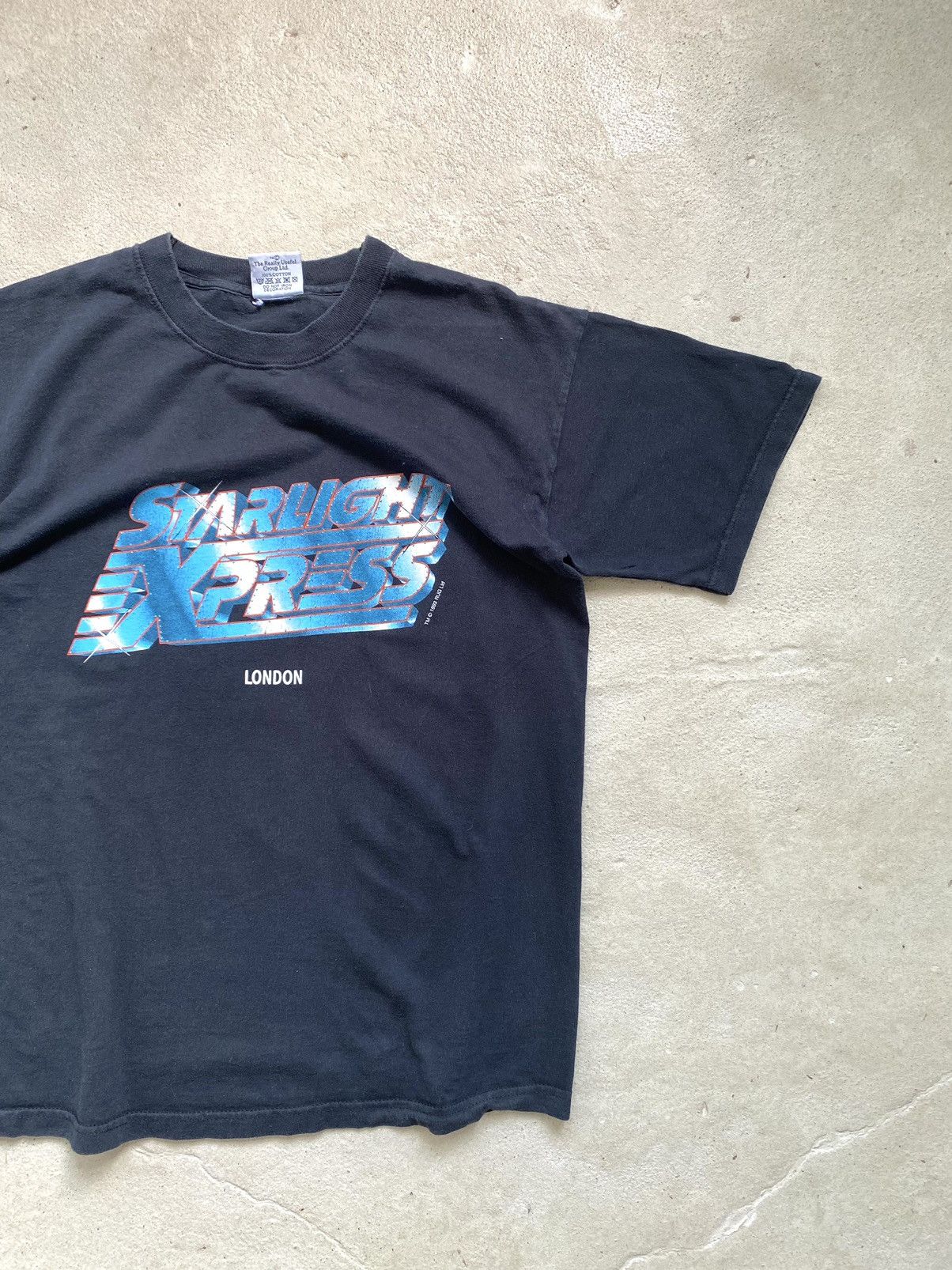 Band Tees Rare! Vintage 1993 Starlight Express London Tour T Shirt Size US M / EU 48-50 / 2 - 3 Thumbnail