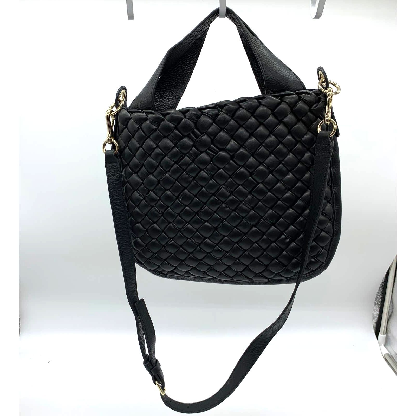 Other Vince Camuto Leather Handbags Puffy Weave Tote Miki Size ONE SIZE - 8 Thumbnail
