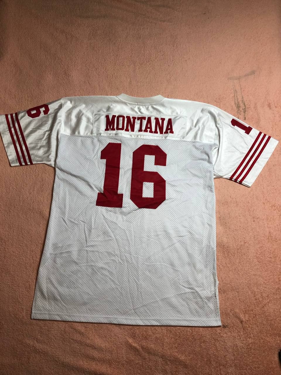 NFL 49ers Joe Montana Mitchell and Ness White Legacy Jersey Size US XXL / EU 58 / 5 - 21 Thumbnail