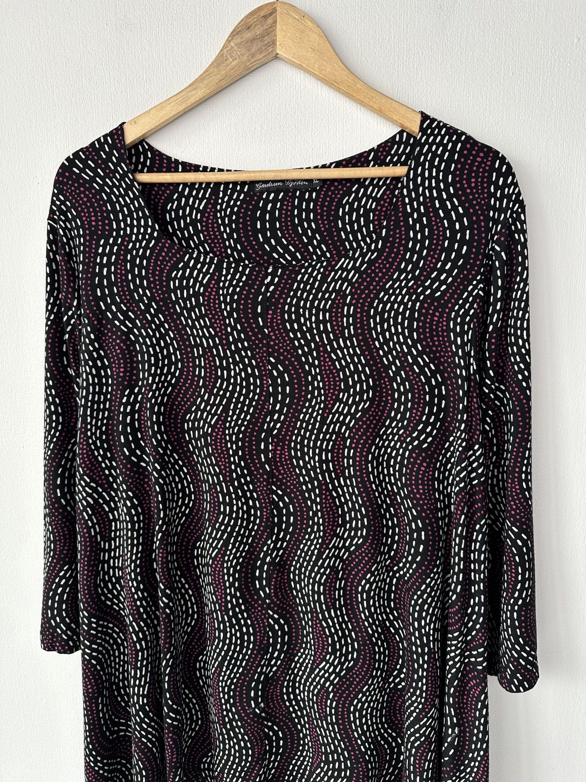 Gudrun Sjoden GUDRUN SJODEN Micromodal Tunic Top Blouse Wave Print Size XL Size XL / US 12-14 / IT 48-50 - 6 Thumbnail