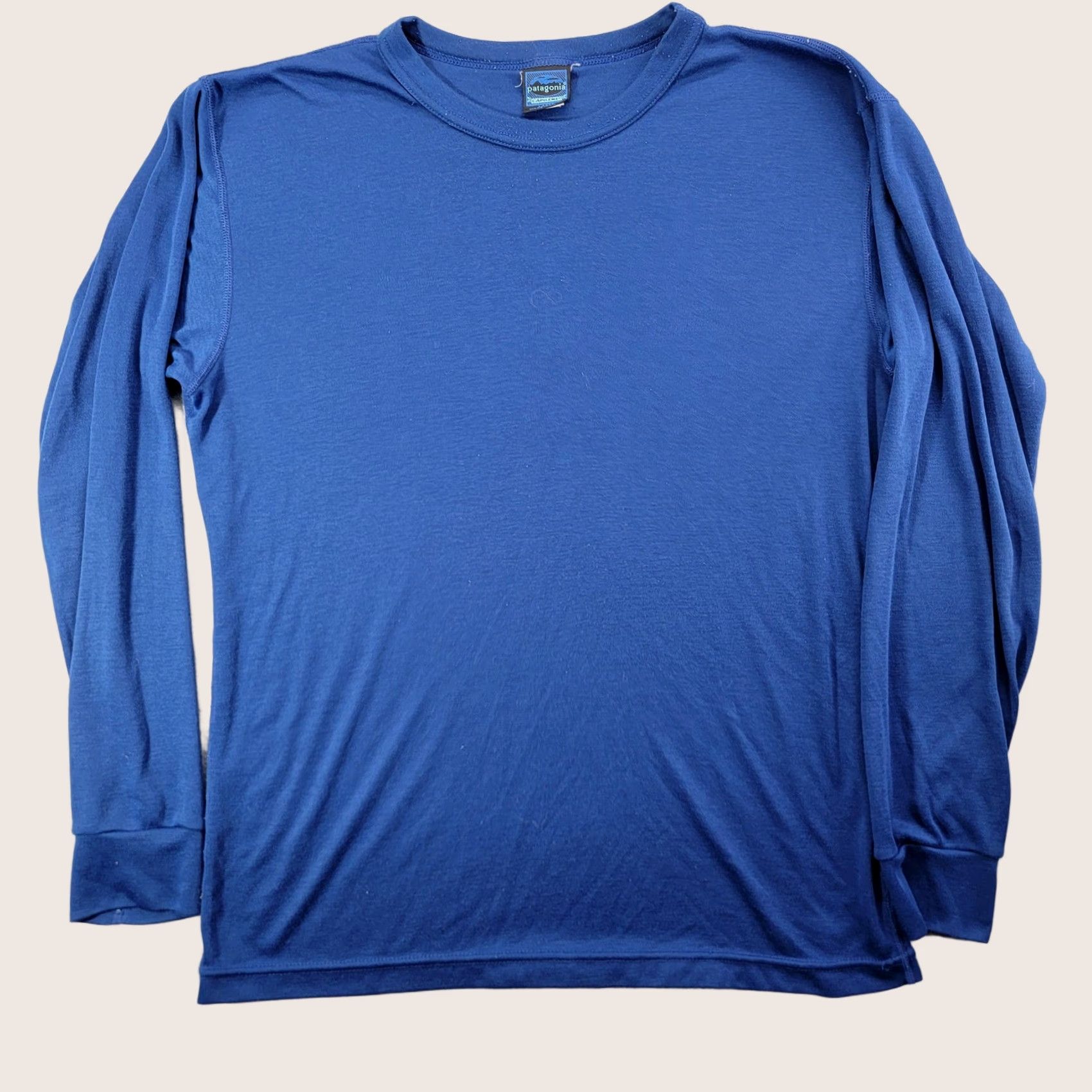 Patagonia Patagonia Shirt Mens Large Blue Capilene Long Sleeve Thermal Base Layer USA Shirt Size US L / EU 52-54 / 3 - 1 Thumbnail