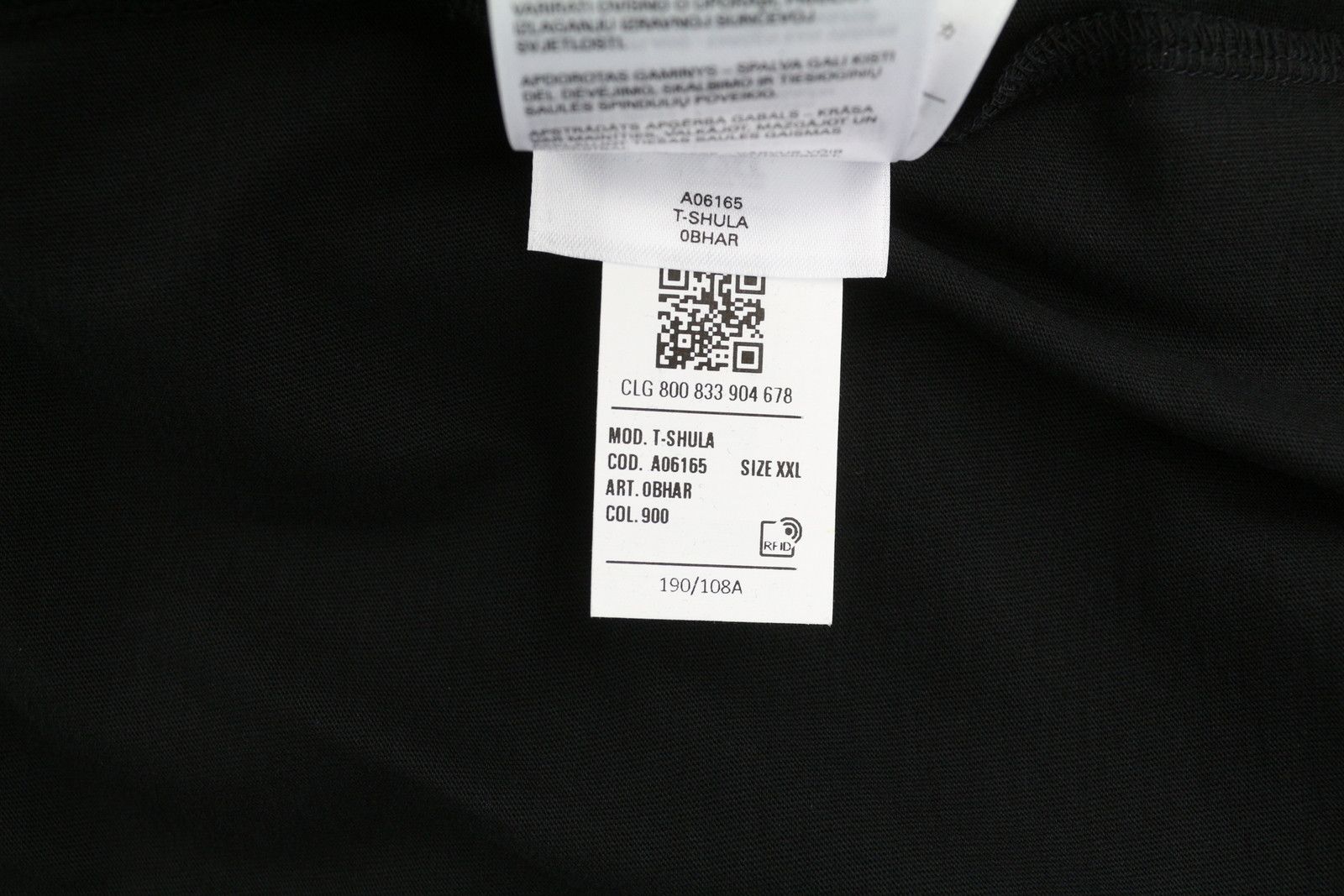 Diesel T-SHULA 2XL Black d Crew Neck Logo Tricot T-Shirt 85140 Size US XXL / EU 58 / 5 - 10 Thumbnail