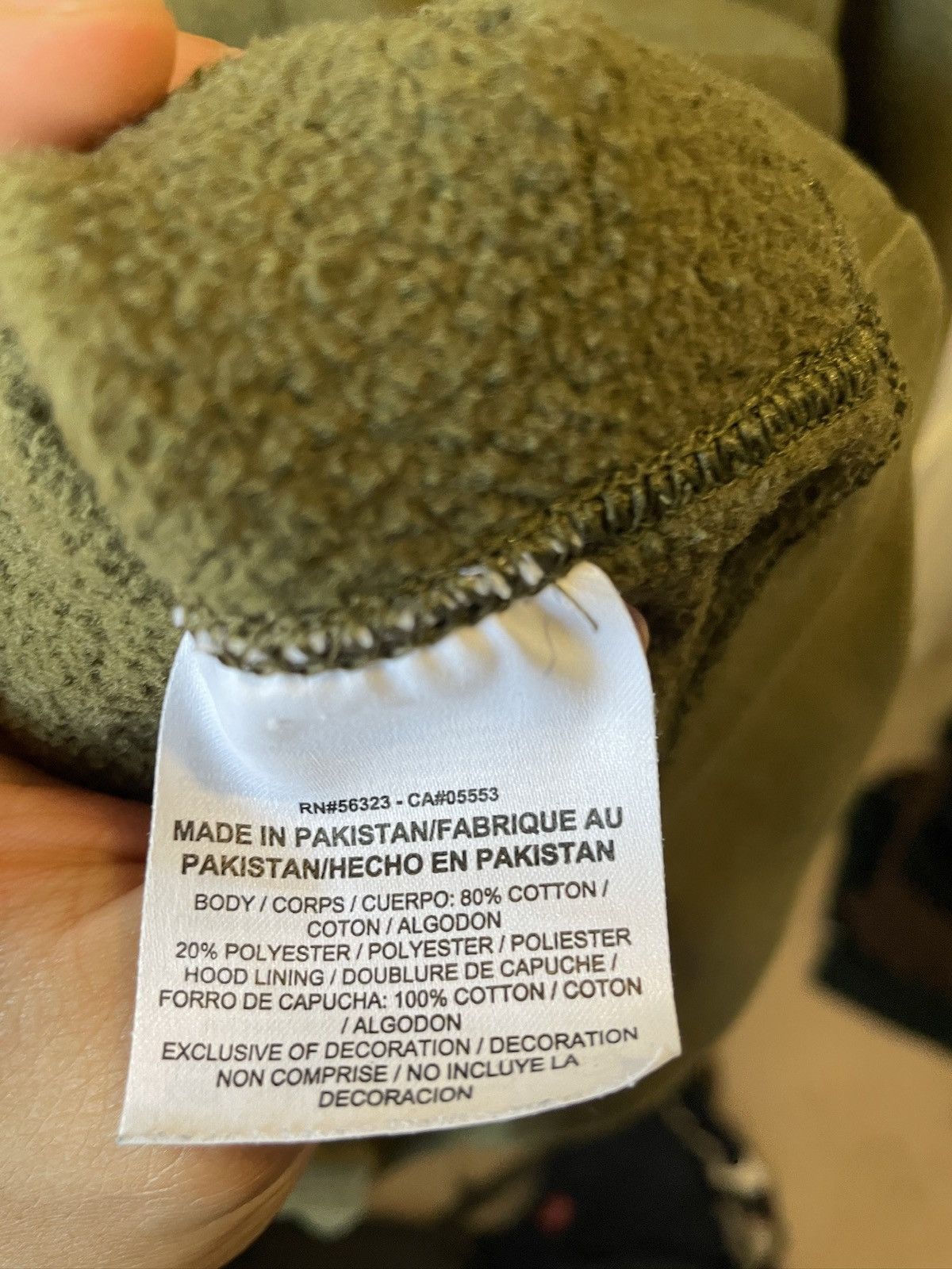 Nike Nike Olive Green Hoodie Pullover Sweatshirt Logo Spellout Size US M / EU 48-50 / 2 - 5 Thumbnail
