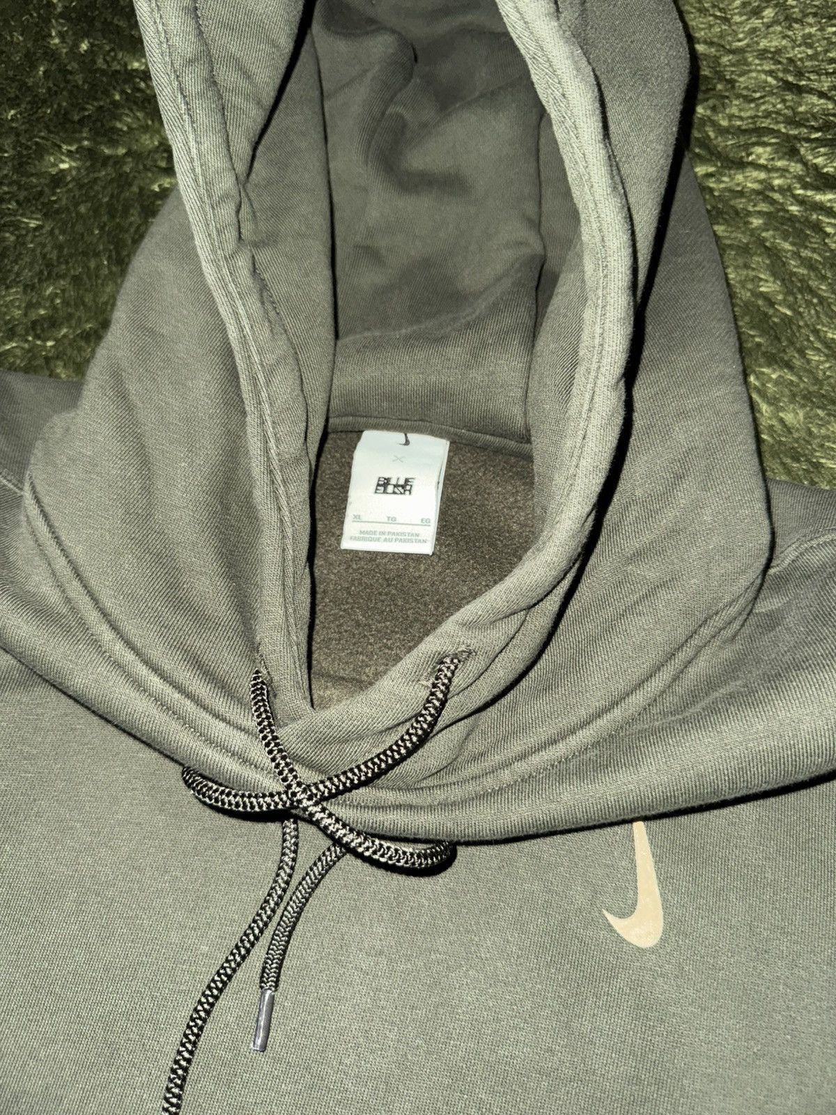 Billie Eilish × Nike [XL] Nike x Billie Eilish NRG Fleece Hoodie Sequoia Size US XL / EU 56 / 4 - 3 Thumbnail