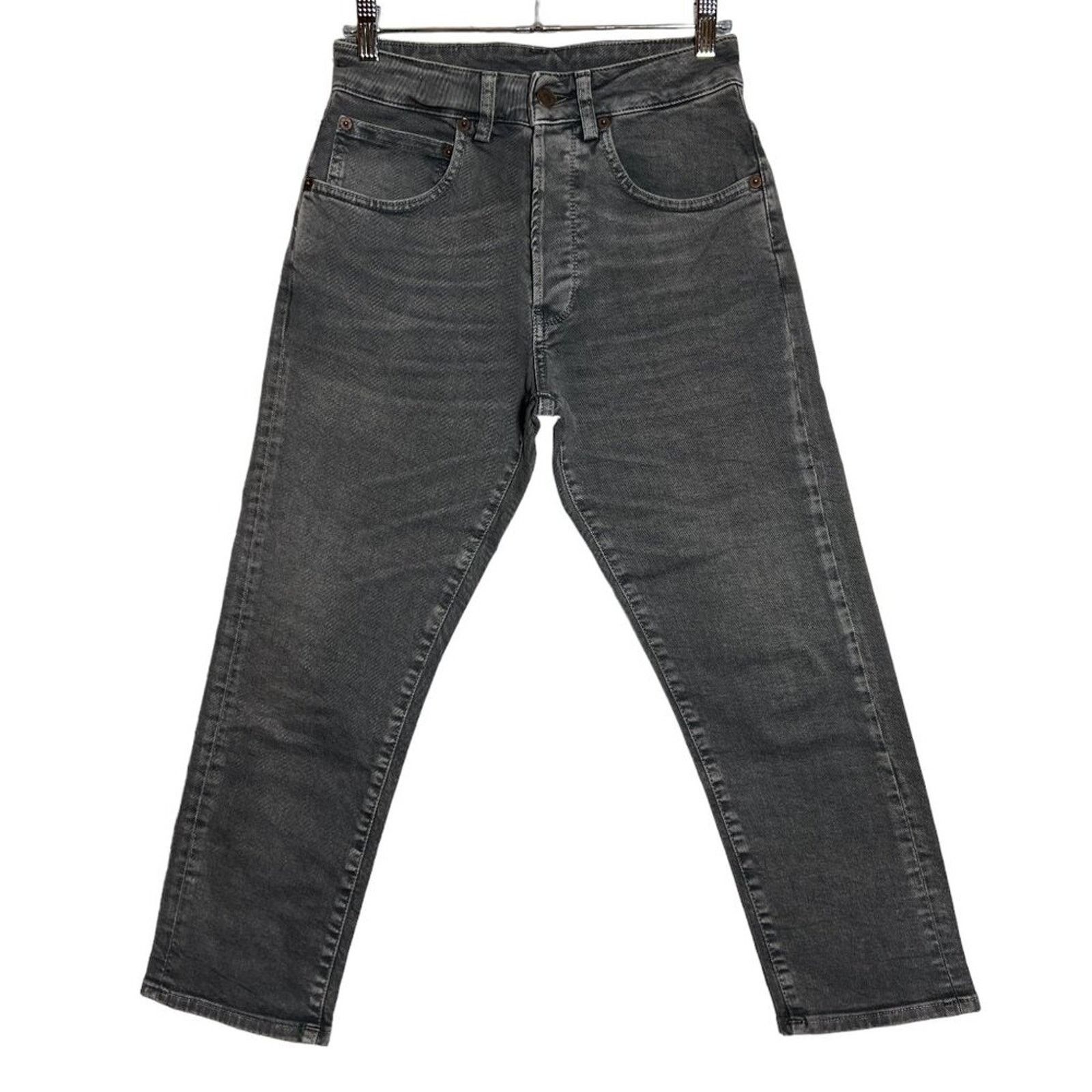 image of 6397 Shorty Jeans High Rise Crop Size 24 Od Grey Italy, Women's
