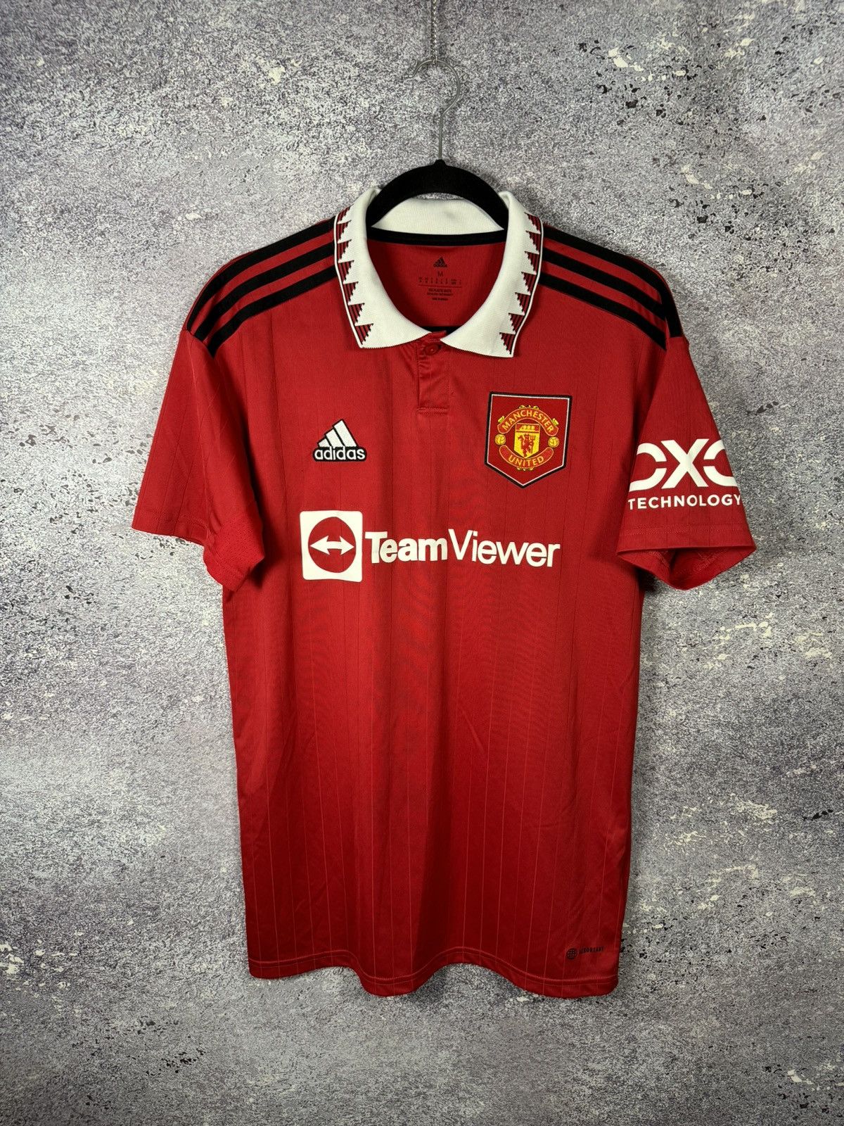 Adidas SANCHO Manchester United 2022/23 Adidas Soccer Jersey Size US M / EU 48-50 / 2 - 1 Thumbnail