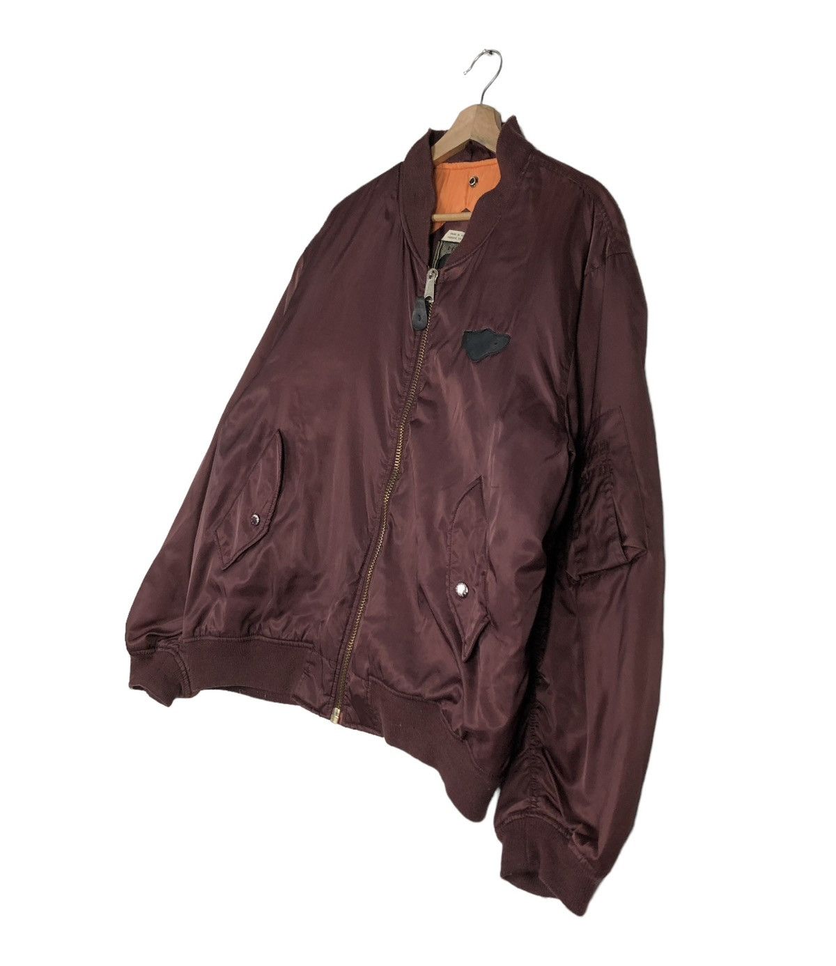 Vintage 🔥VINTAGE BOMBER JACKET MA-1 DESIGN BACK FIRE USA BIG LOGO Size US L / EU 52-54 / 3 - 7 Thumbnail