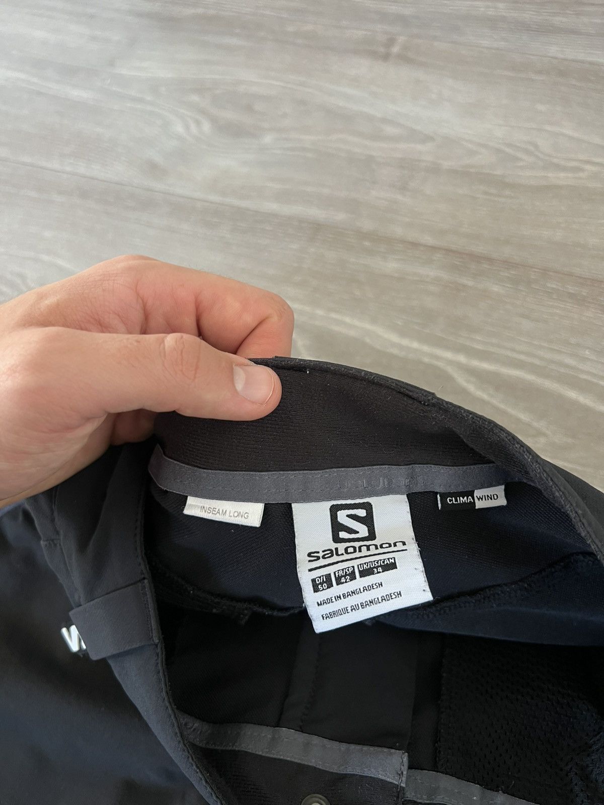 Salomon Salomon Lab System Outdoor Climawind S Logo Trail Pants Size US 30 / EU 46 - 18 Thumbnail