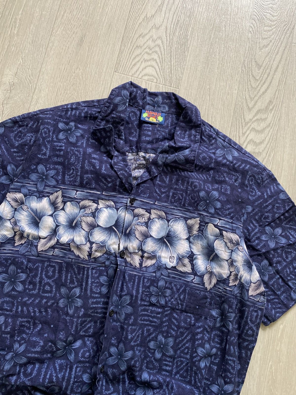 Other Japanese Hawaiian Shirt AOP Flower Print Cotton Made USA Y2k Size US L / EU 52-54 / 3 - 2 Thumbnail