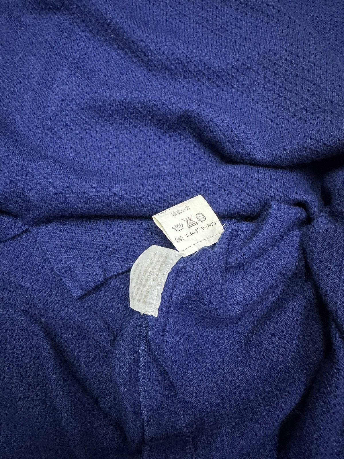 Comme des Garcons Vintage 90s Robe De Chambre Comme Des Garcons Mesh Longsleev Size US S / EU 44-46 / 1 - 7 Thumbnail