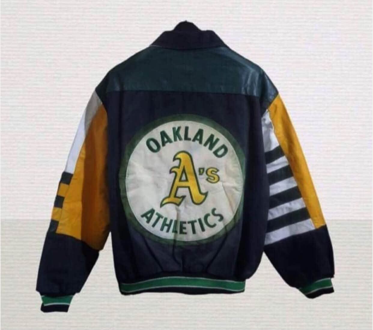 Jeff Hamilton VTG Oakland A’S Jeff Hamilton MLB Athletic Jacket Size US M / EU 48-50 / 2 - 1 Thumbnail