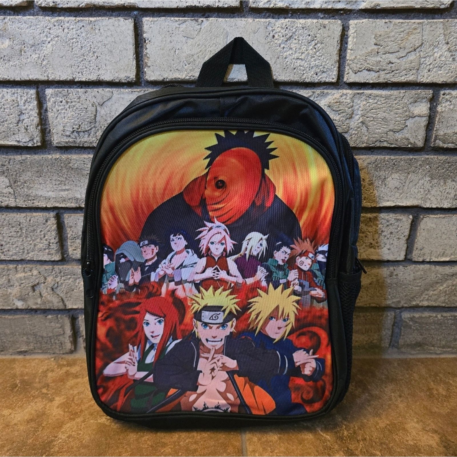 Other Black Naruto Anime Character Backpack Size ONE SIZE - 1 Thumbnail