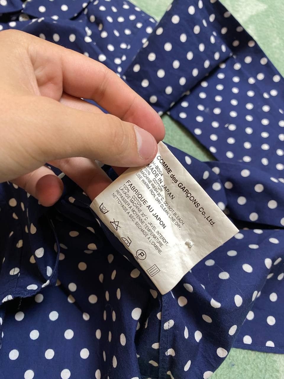 CDG by Comme des Garcons CDG by Comme des Garcons Polka-Dot Button Up Shirt Size US XS / EU 42 / 0 - 4 Thumbnail