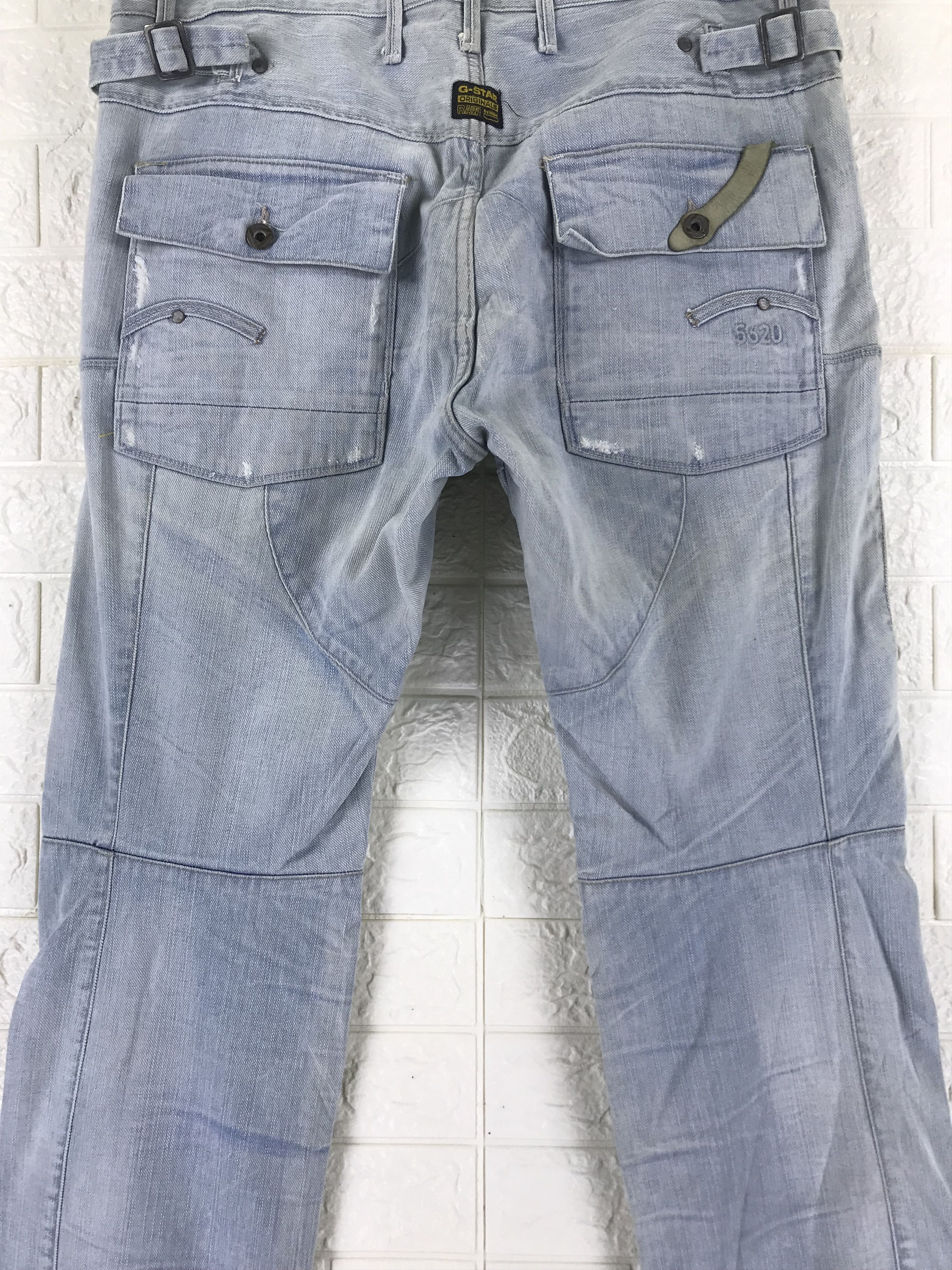 G-Star G-Star Raw Denim Tactical Jeans Size US 36 / EU 52 - 7 Thumbnail