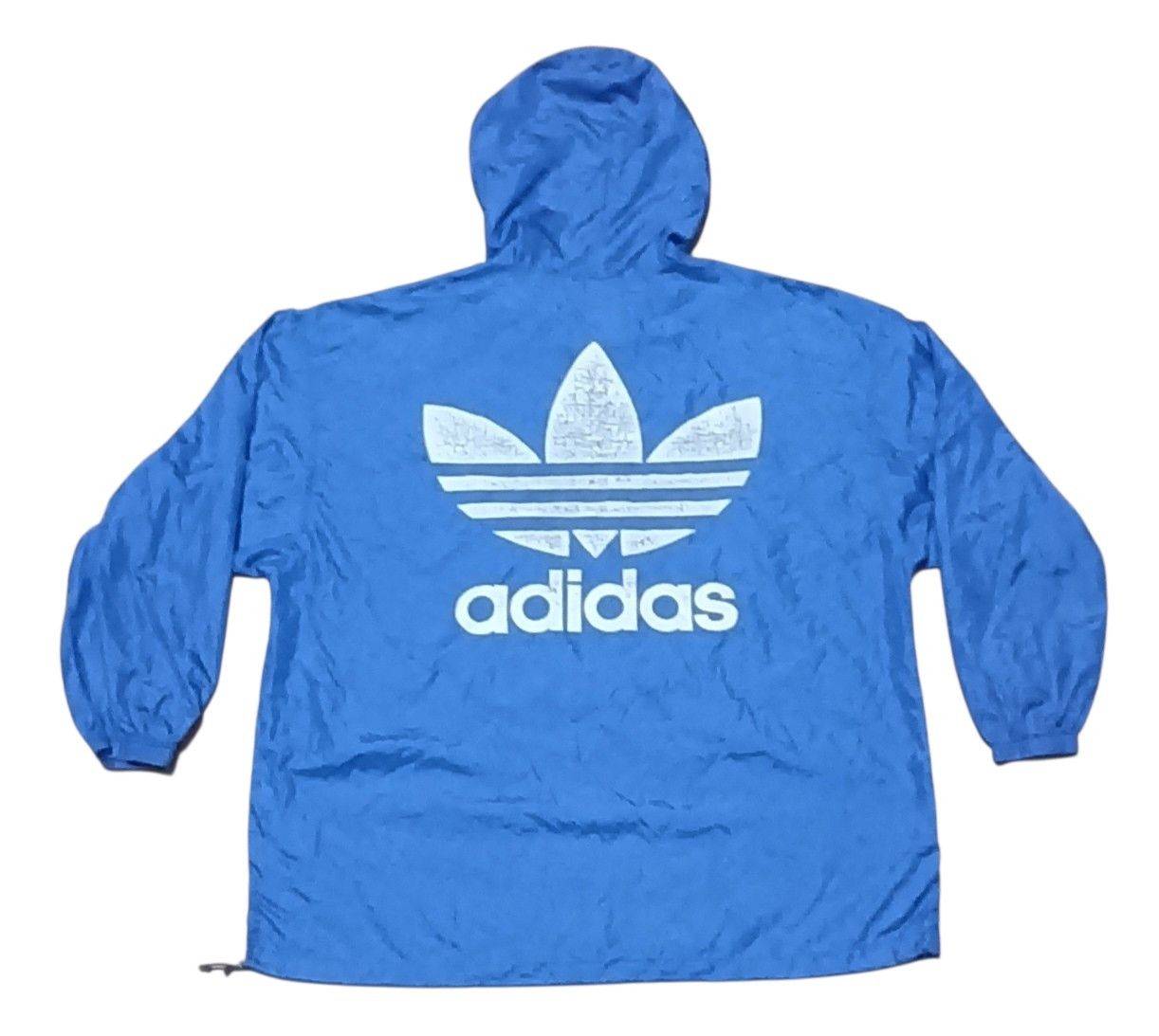 Adidas VINTAGE 80s ADIDAS DECENTE PULLOVER HOODIE WINDBREAKER Size US L / EU 52-54 / 3 - 2 Thumbnail