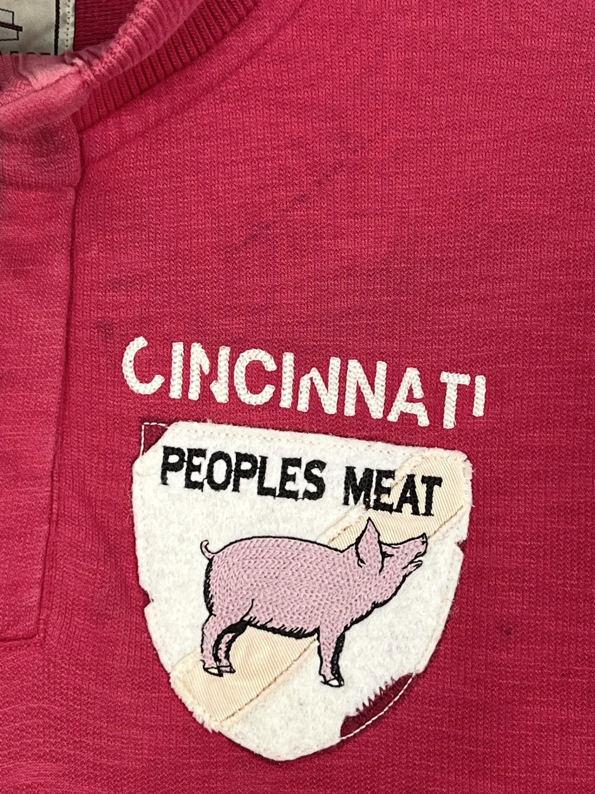 Vintage 90s Vintage Peoples Meat Packing Co Cincinati Ohio Half Zip Size US XL / EU 56 / 4 - 5 Thumbnail