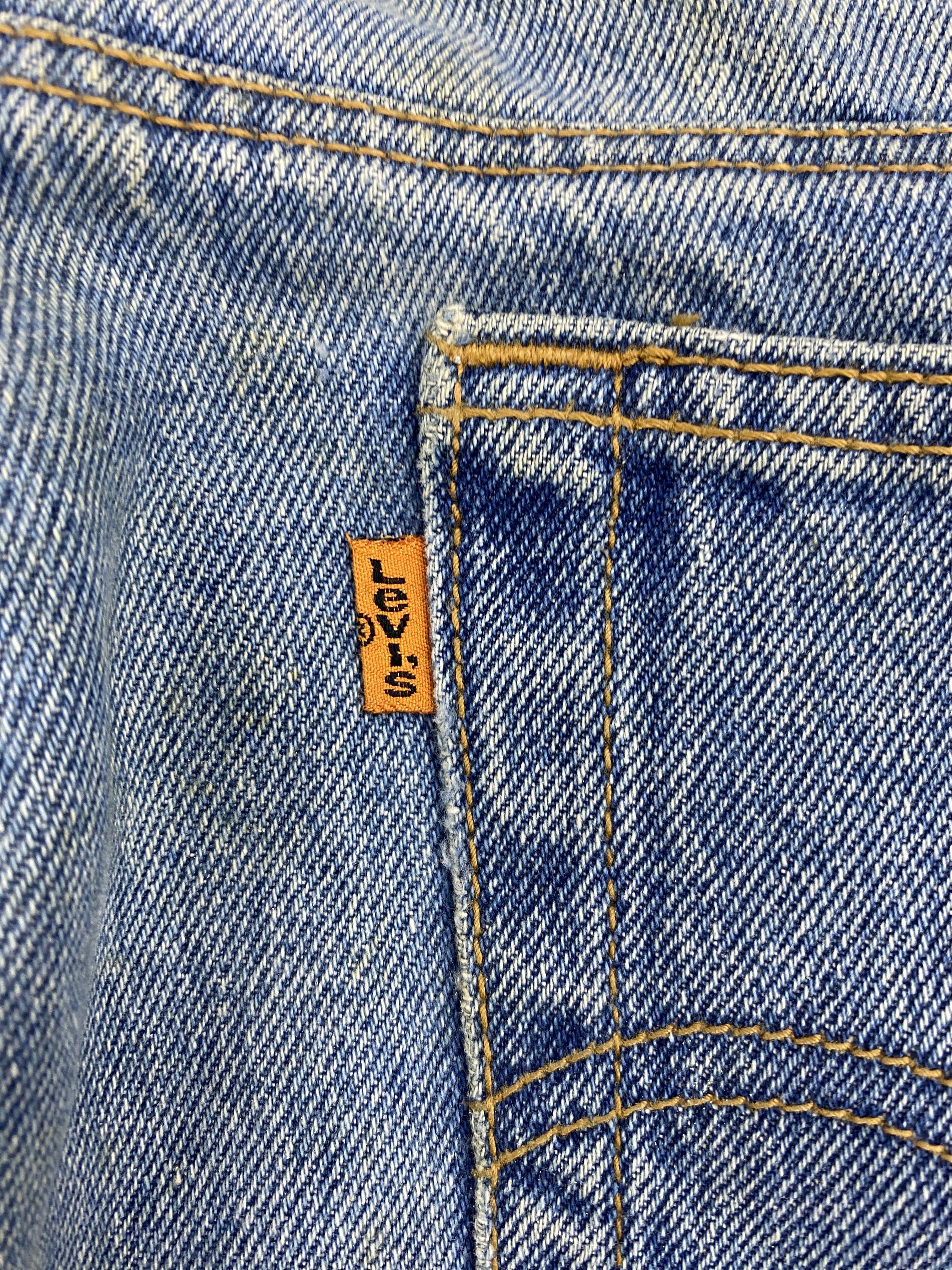 Levi's × Vintage Vintage 90s Levis Orange Tabs Jeans Size US 38 / EU 54 - 6 Thumbnail