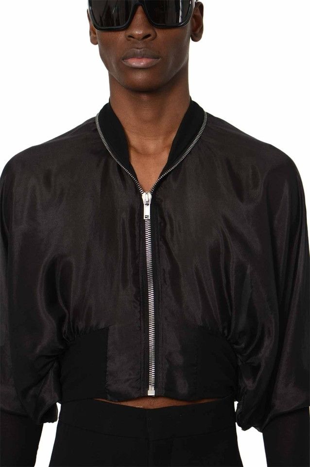 Rick Owens o1s1v1n0724 Flight Jackets in Black Size US M / EU 48-50 / 2 - 5 Thumbnail