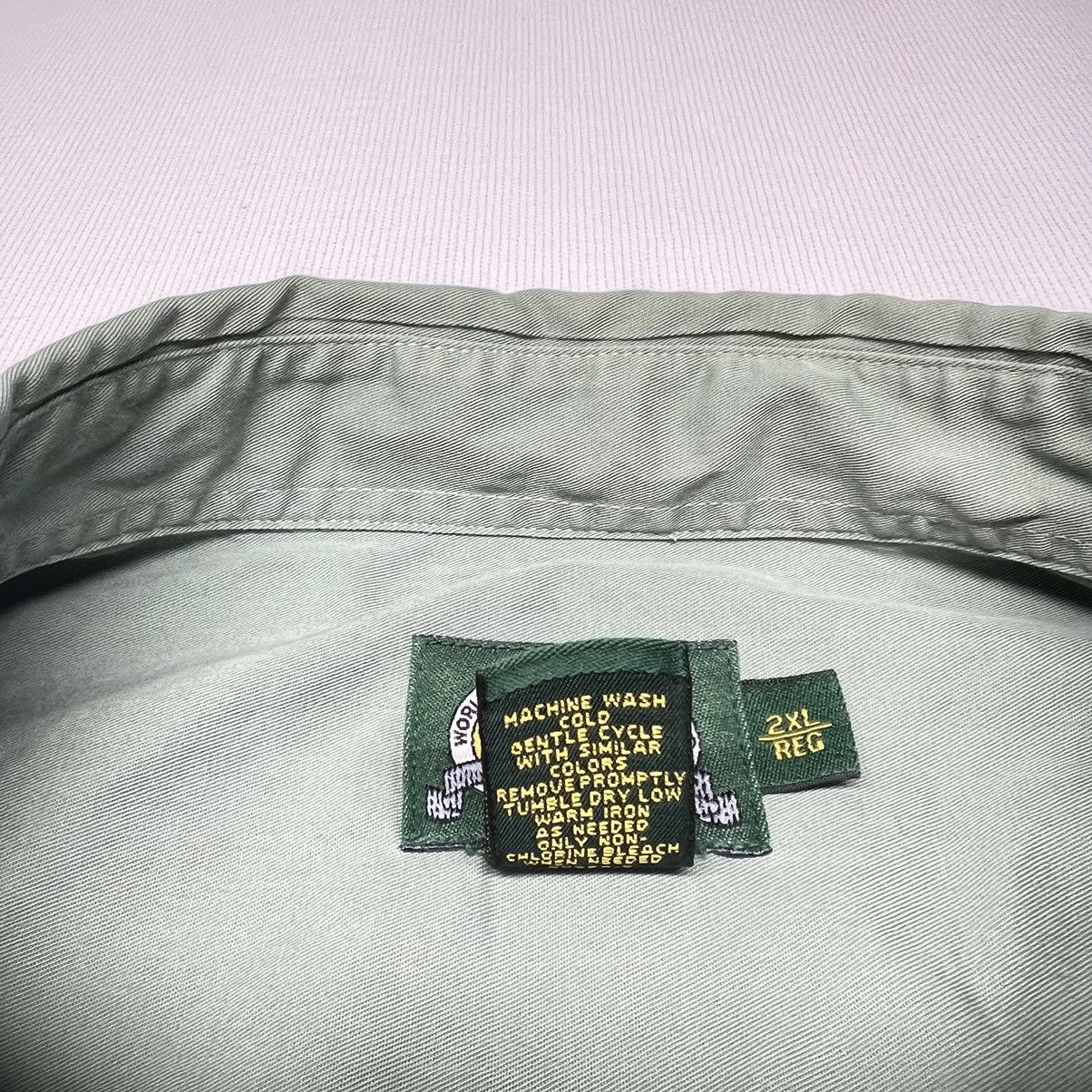 Cabelas Cabelas Button Down Shirt Green Short Sleeve Outdoor Gear Size US XXL / EU 58 / 5 - 7 Thumbnail