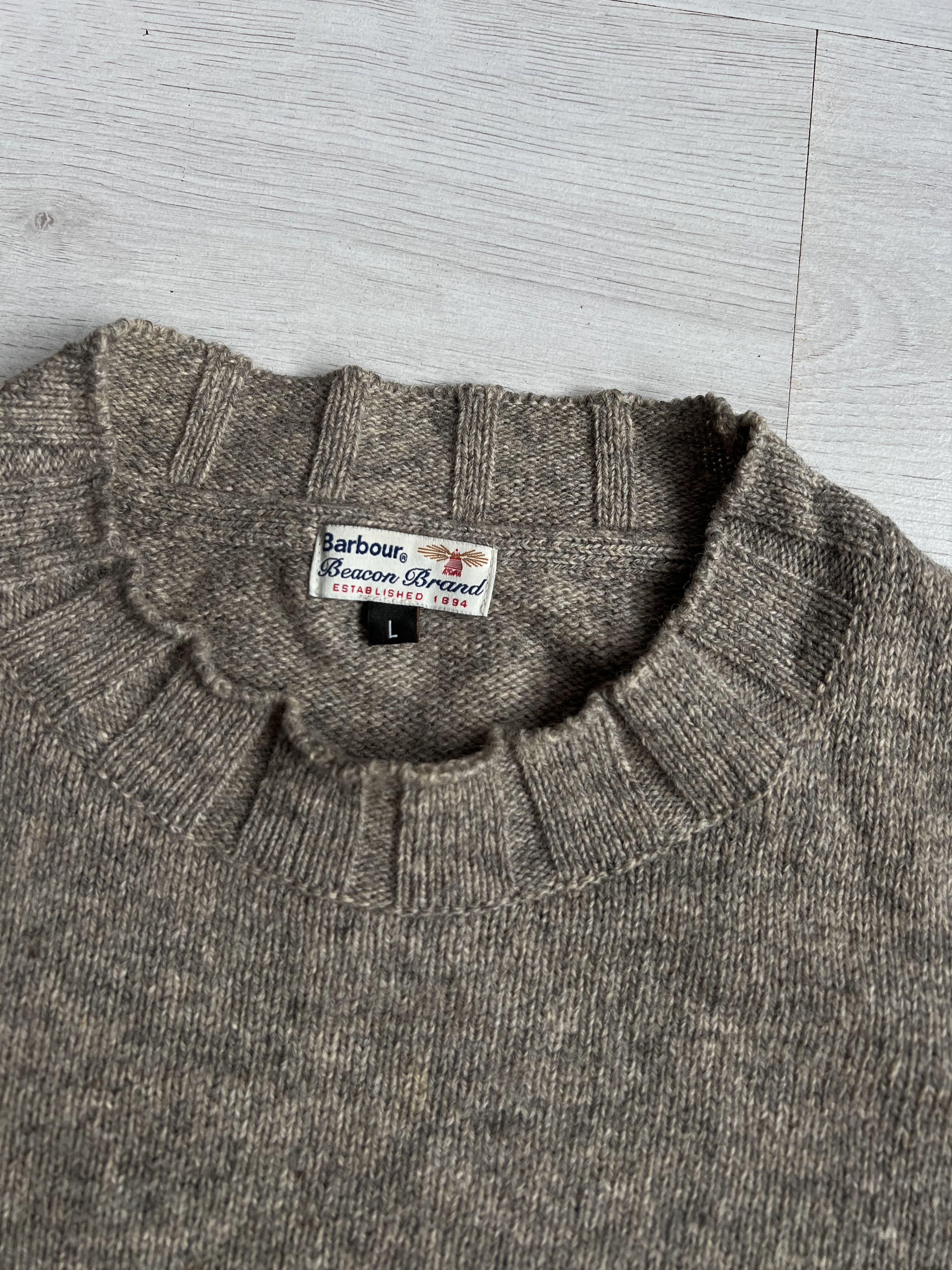 Barbour Barbour Stockman Crew Jumper Size US L / EU 52-54 / 3 - 3 Thumbnail