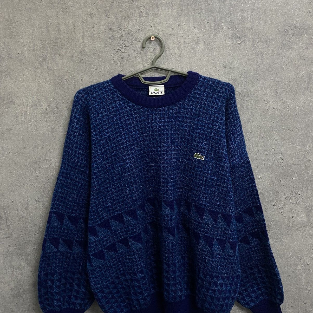 Lacoste Vintage Lacoste Sweater Wool Knit 90s Size US L / EU 52-54 / 3 - 4 Thumbnail