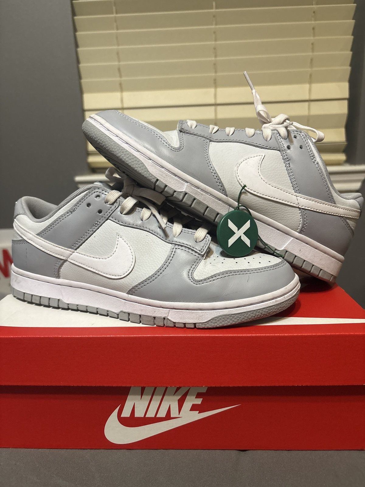 Nike Nike dunk two tone grey Size US 8.5 / EU 41-42 - 1 Thumbnail