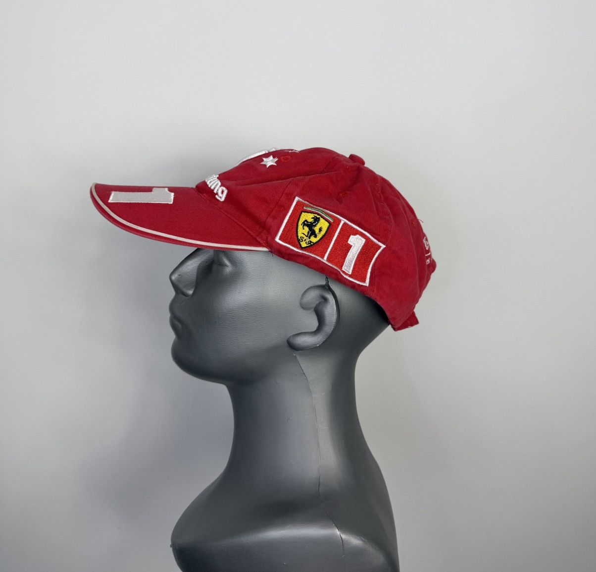 Ferrari Ferrari F1 Michael Schumacher Cap 2003 German Size ONE SIZE - 2 Thumbnail