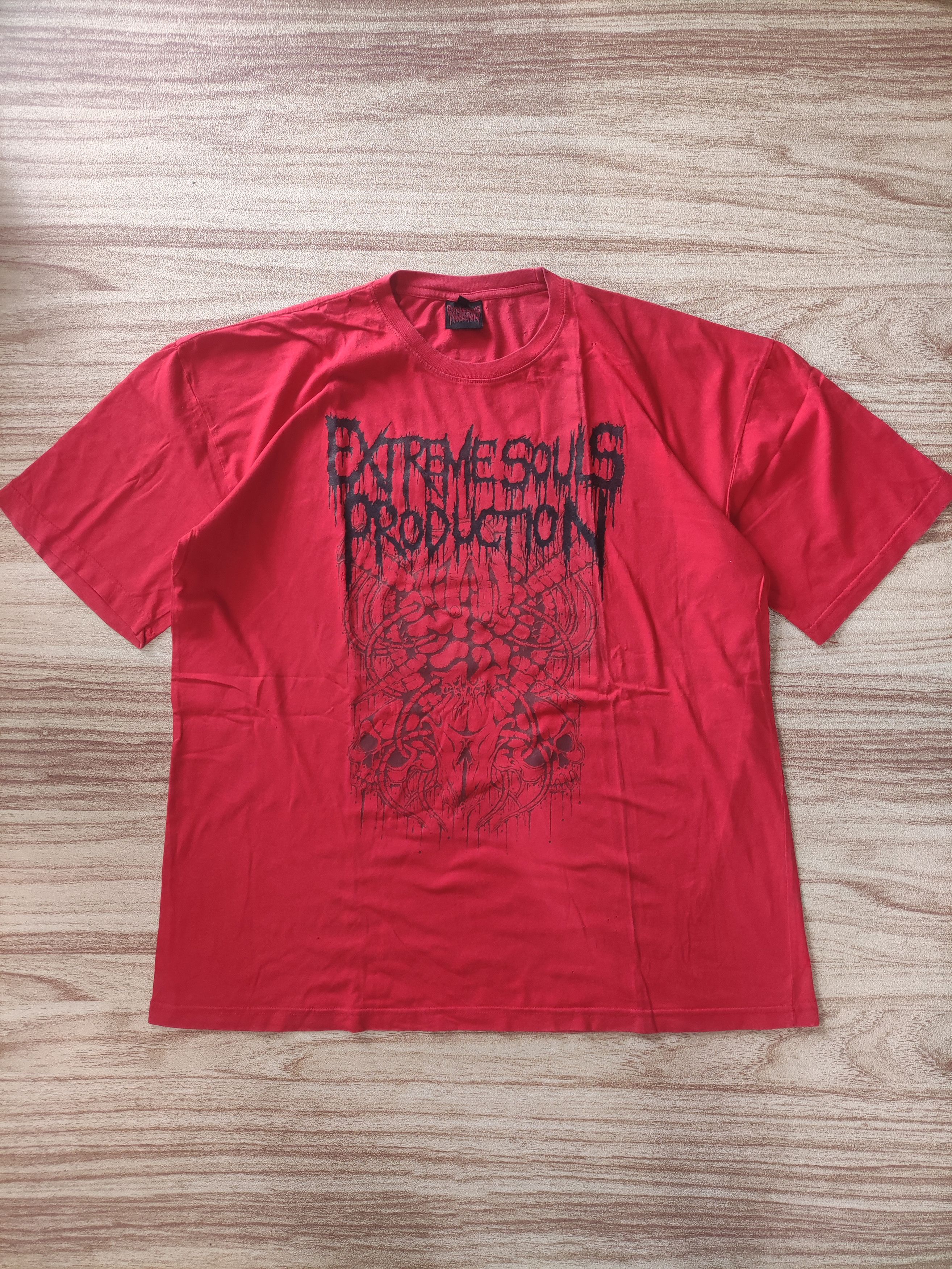 Band Tees EXTREME SOULS PRODUCTION VINTAGE TSHIRT Size US XXL / EU 58 / 5 - 1 Thumbnail