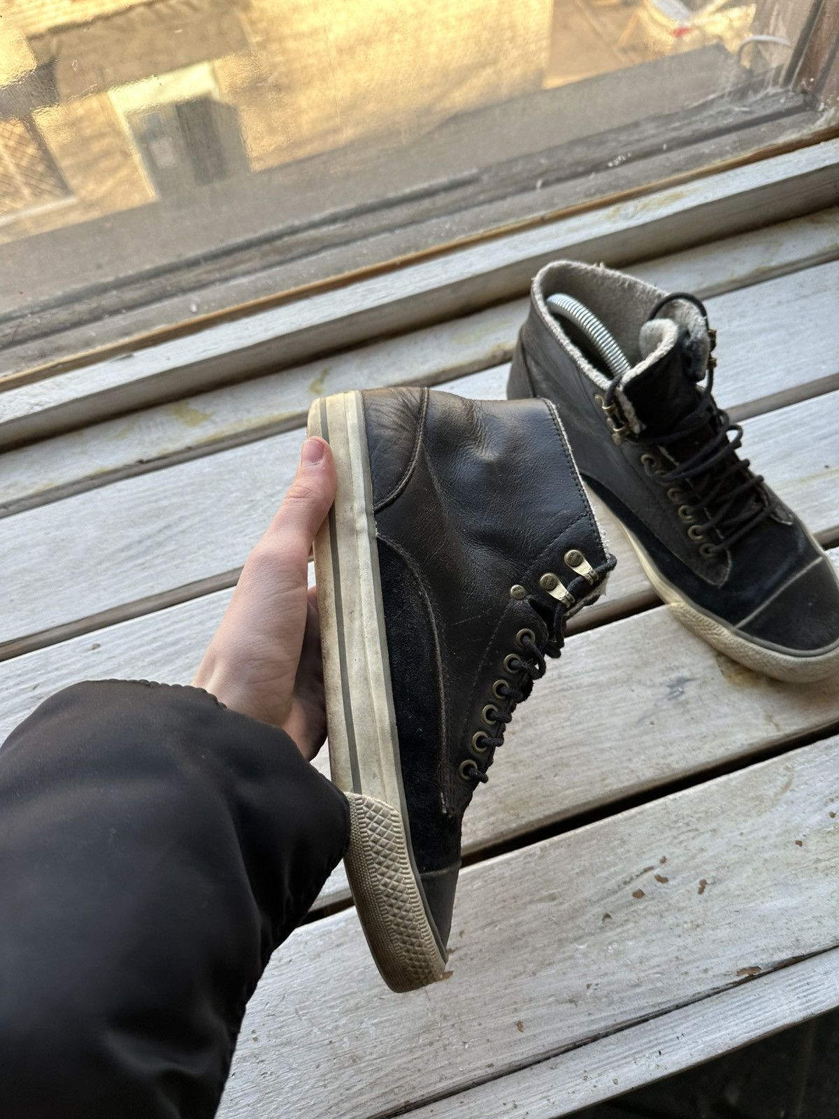 Diesel × If Six Was Nine 🚨DIESEL AVANT GARDE SHOES LEATHER SNEAKERS IFSIXWASNINE Size US 6 / EU 39 - 2 Thumbnail