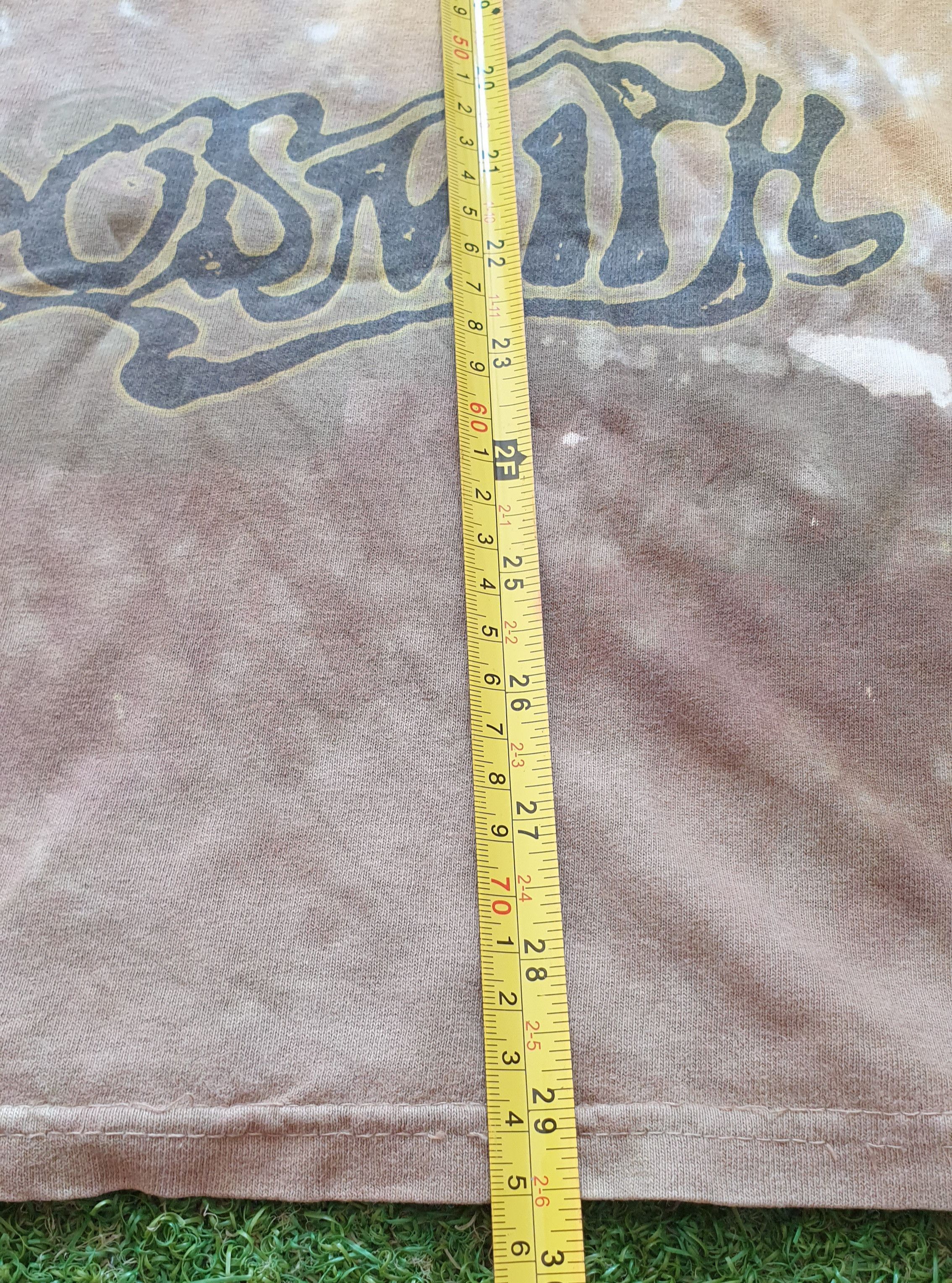 Aerosmith × Liquid Blue Aerosmith 90's - Brown Tie Dye T-Shirt Size US XXL / EU 58 / 5 - 4 Thumbnail
