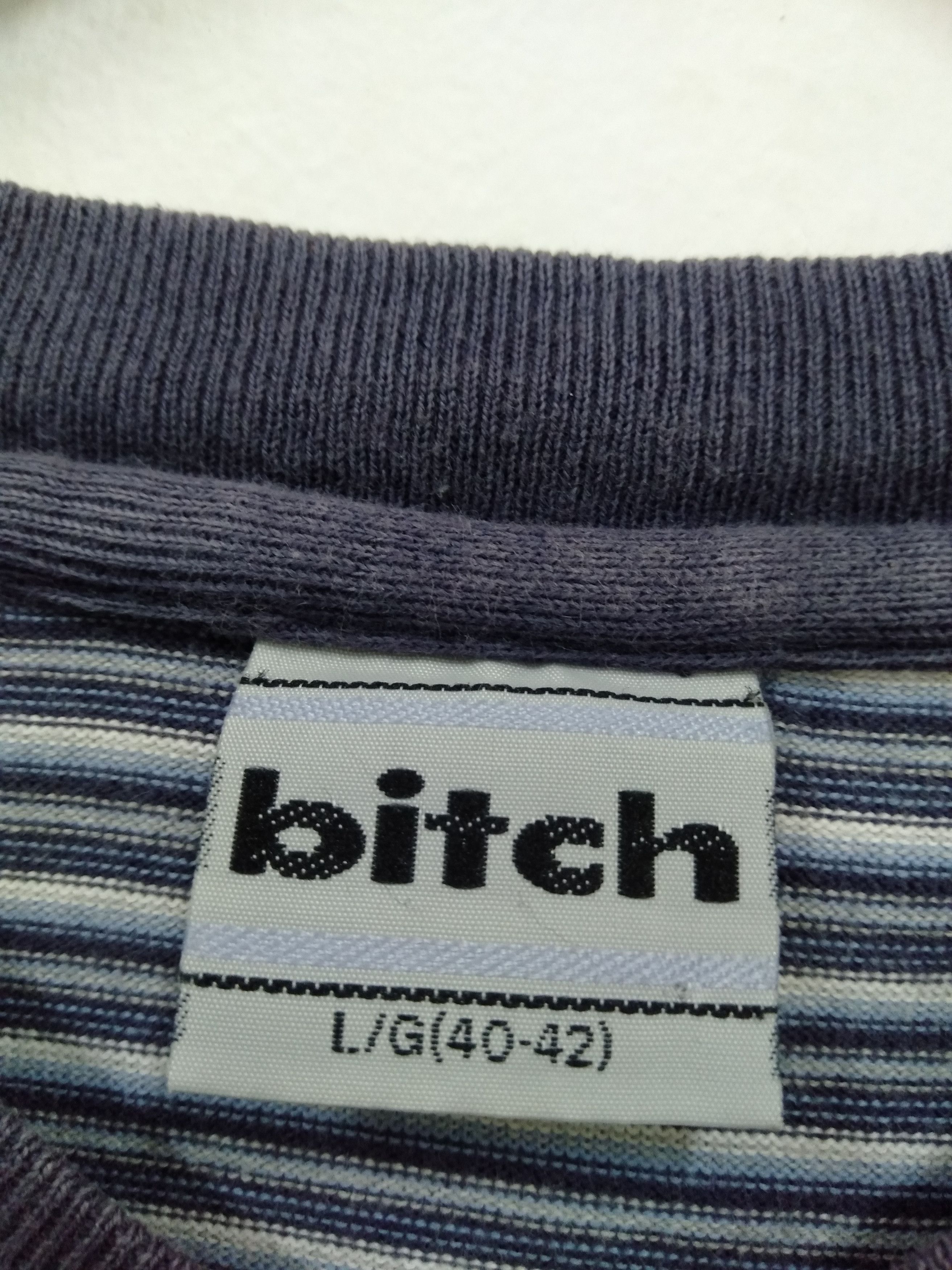 Girl Skateboards Vintage Bitch Skateboard Stripe streetwear t shirt Size US L / EU 52-54 / 3 - 2 Thumbnail