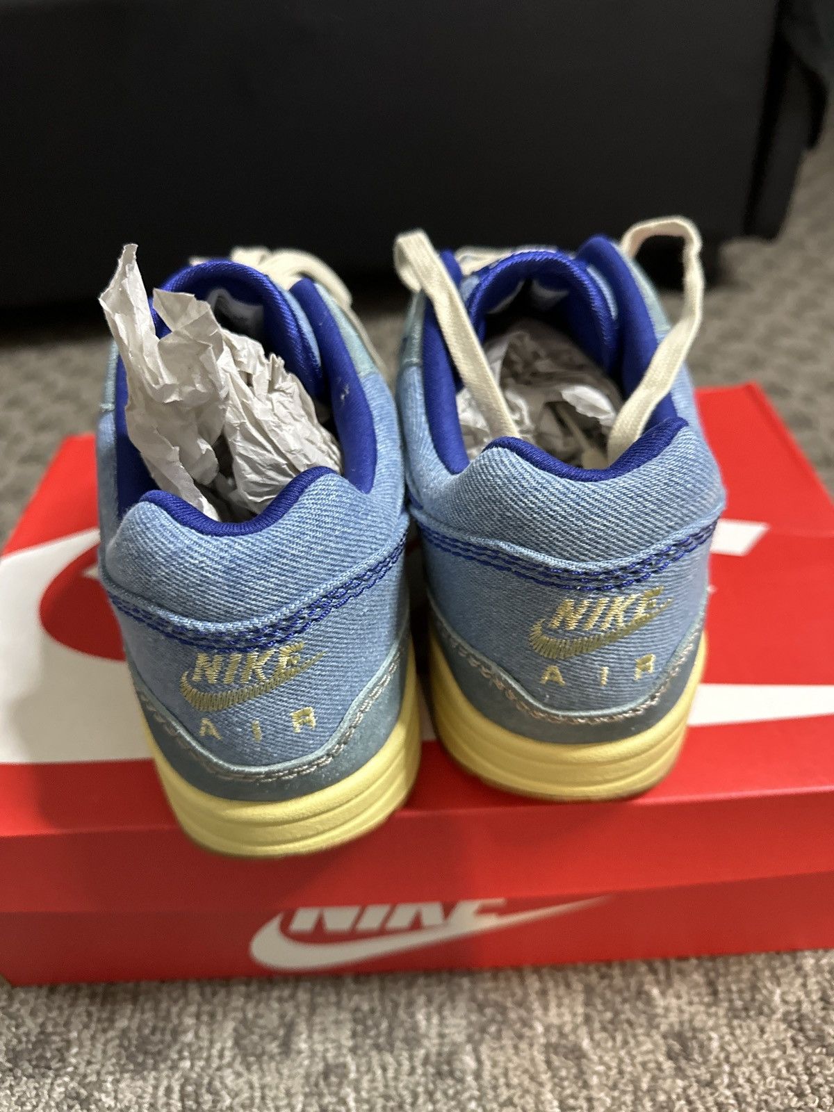 Nike Nike Air Max 1 PRM Size US 12 / EU 45 - 4 Thumbnail