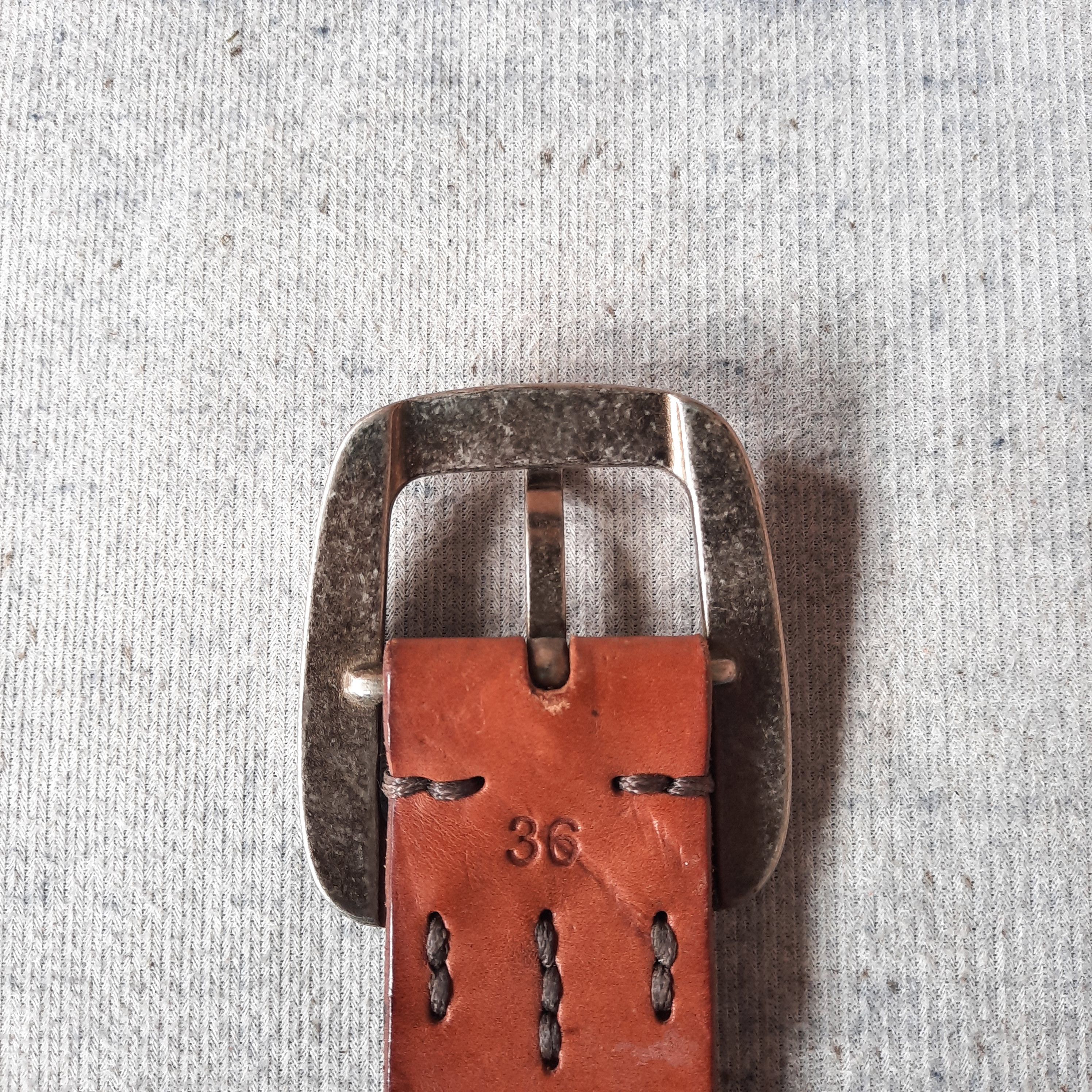 14th Addiction 🎱 Back number japan garrison crafted leather belt Size ONE SIZE - 3 Thumbnail