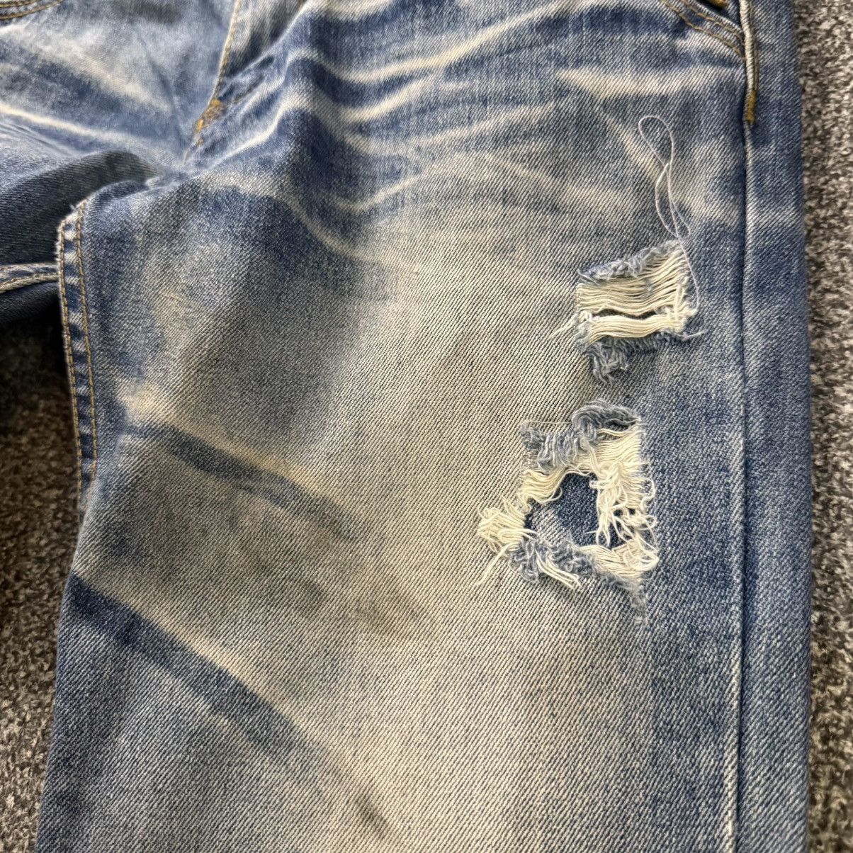 Seditionaries 90s Japanese Ghost Brand Distressed Denim W31 Size US 31 - 11 Thumbnail