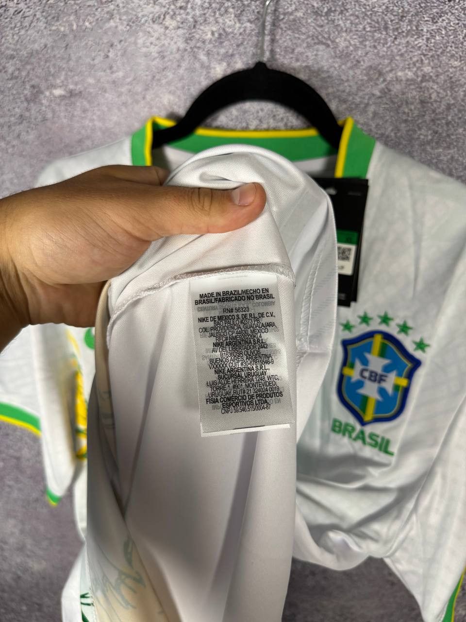 Other Brazil AOP 2024 Fan Training Soccer Jersey Blokcore Size US XL / EU 56 / 4 - 9 Thumbnail