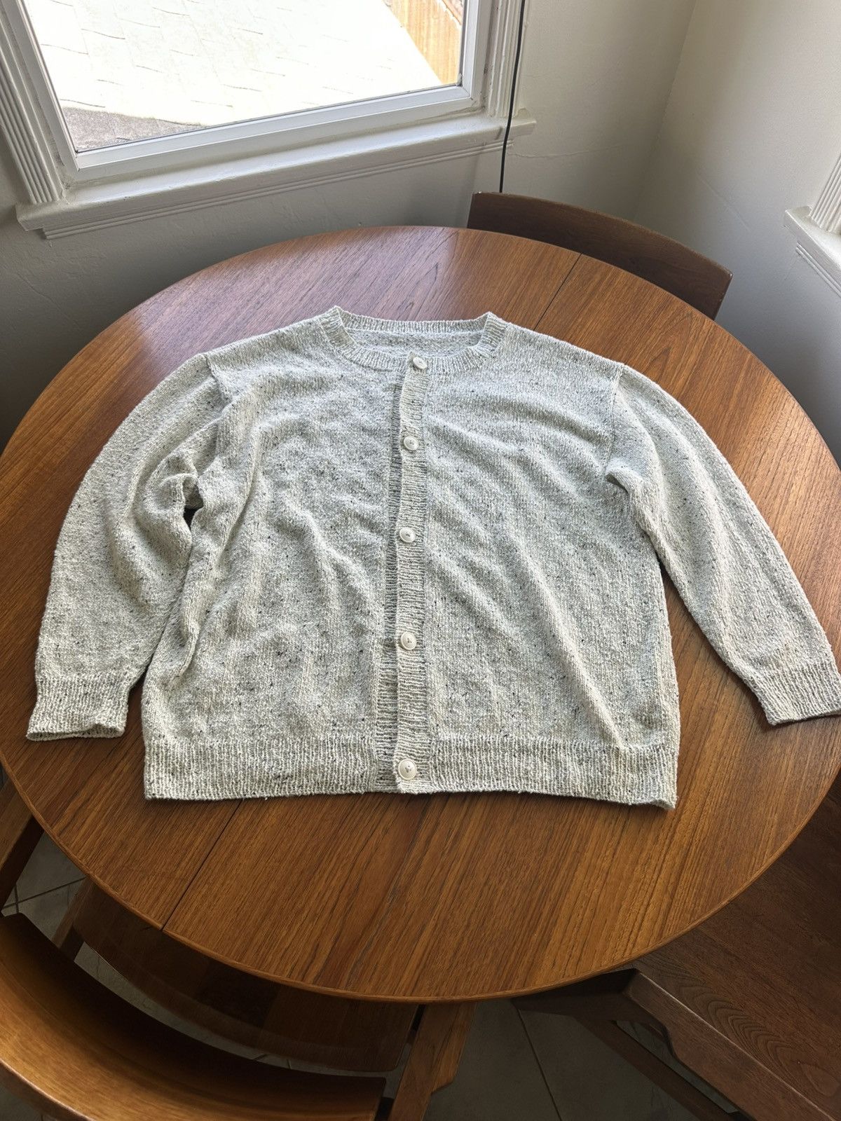 MAN-TLE MAN-TLE Salt Knit R15Z3 Cardigan Size US L / EU 52-54 / 3 - 4 Thumbnail