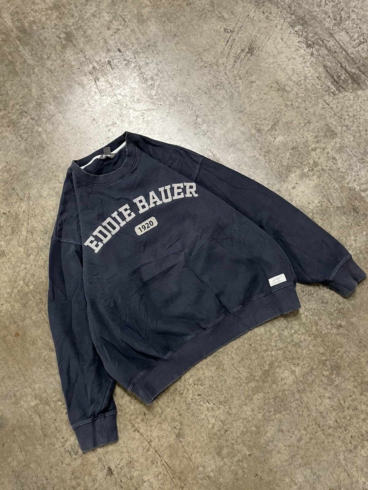 Eddie Bauer × Vintage Eddie Bauer vintage spell out crewneck preppy outdoors Size US L / EU 52-54 / 3 - 2 Thumbnail