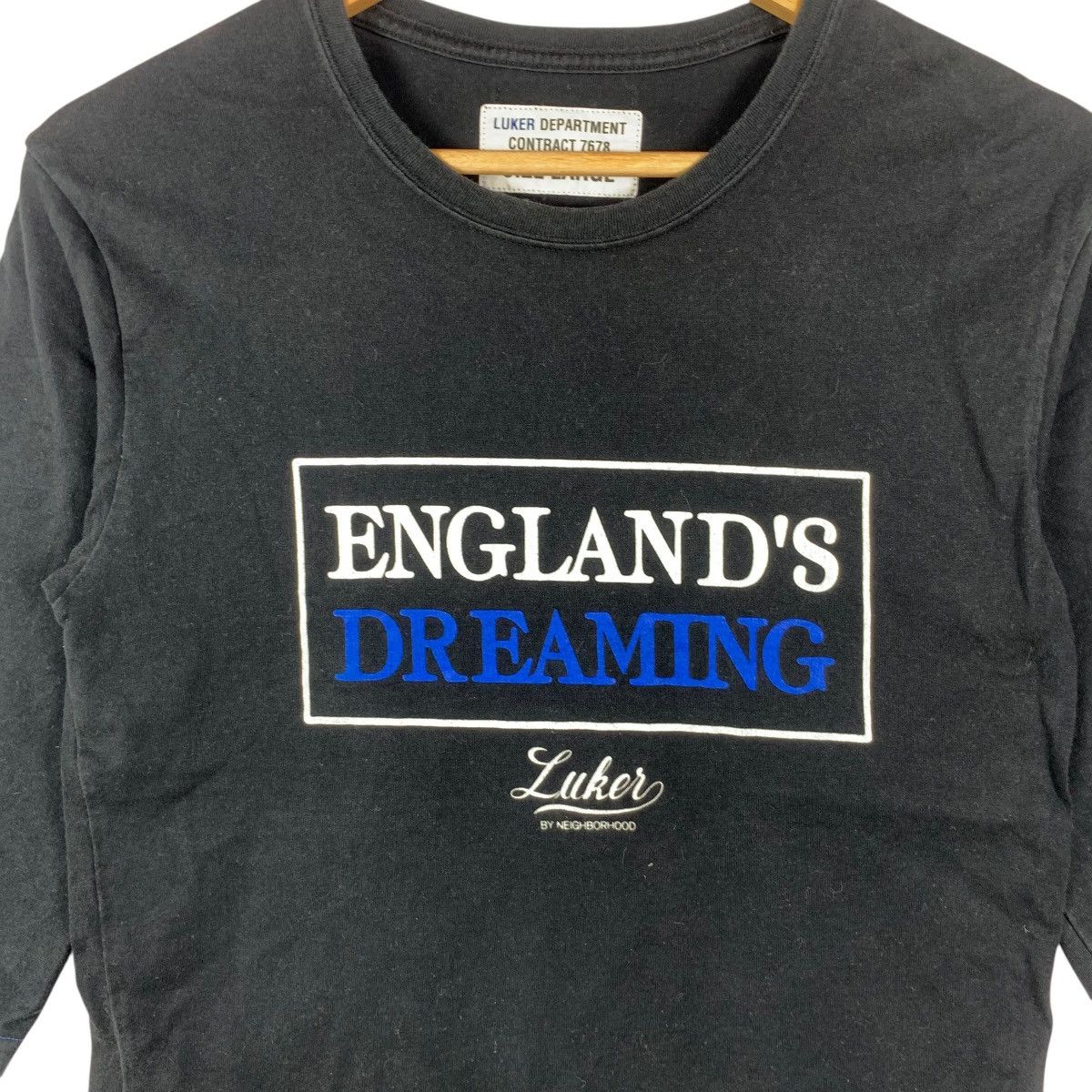 Neighborhood NEIGHBORHOOD ENGLAND’S DREAMING Luker Tee Shirt Top Size US L / EU 52-54 / 3 - 4 Thumbnail