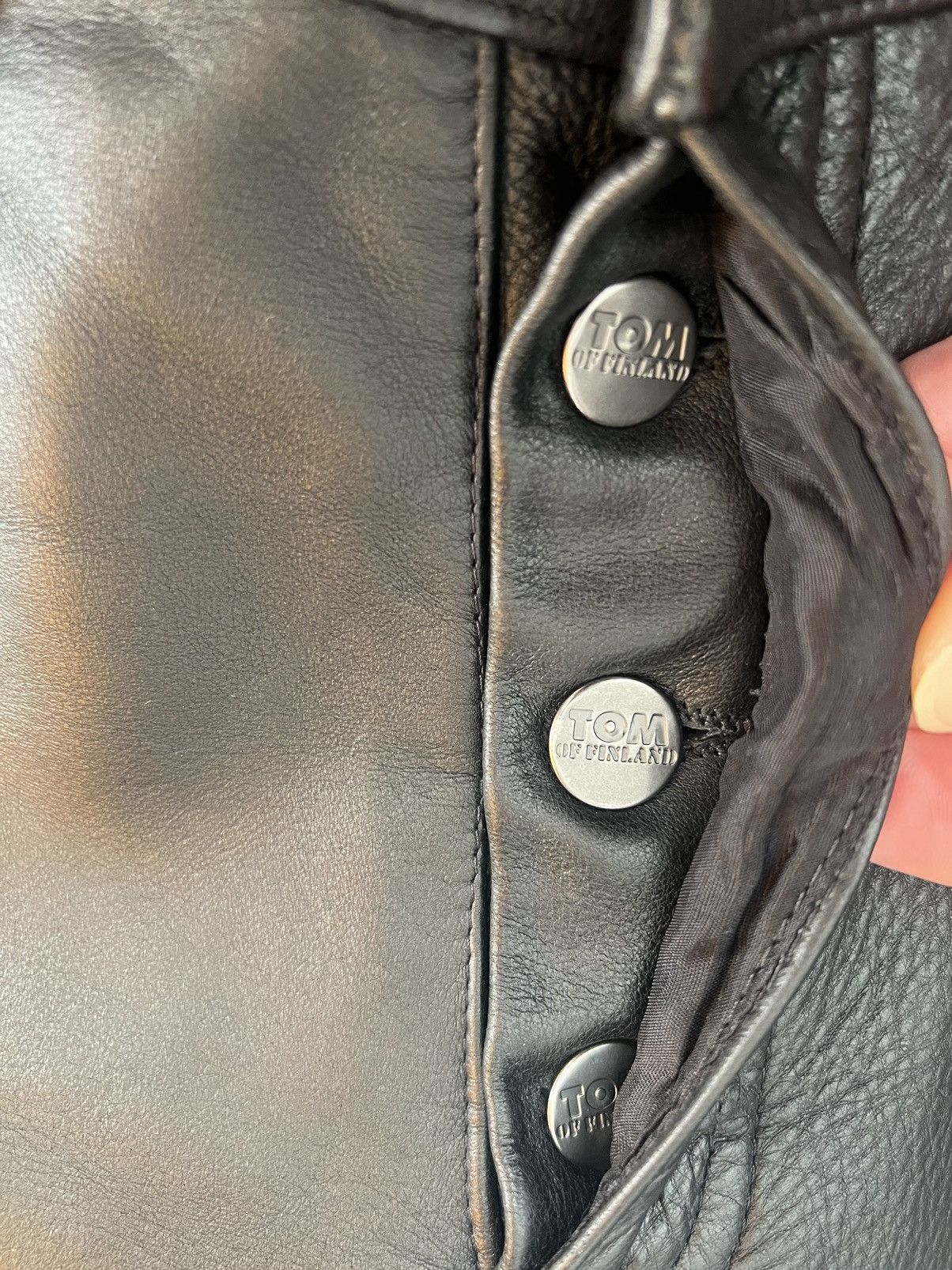 Vintage Vintage Tom of Finland Leather Pant Size US 31 - 3 Thumbnail