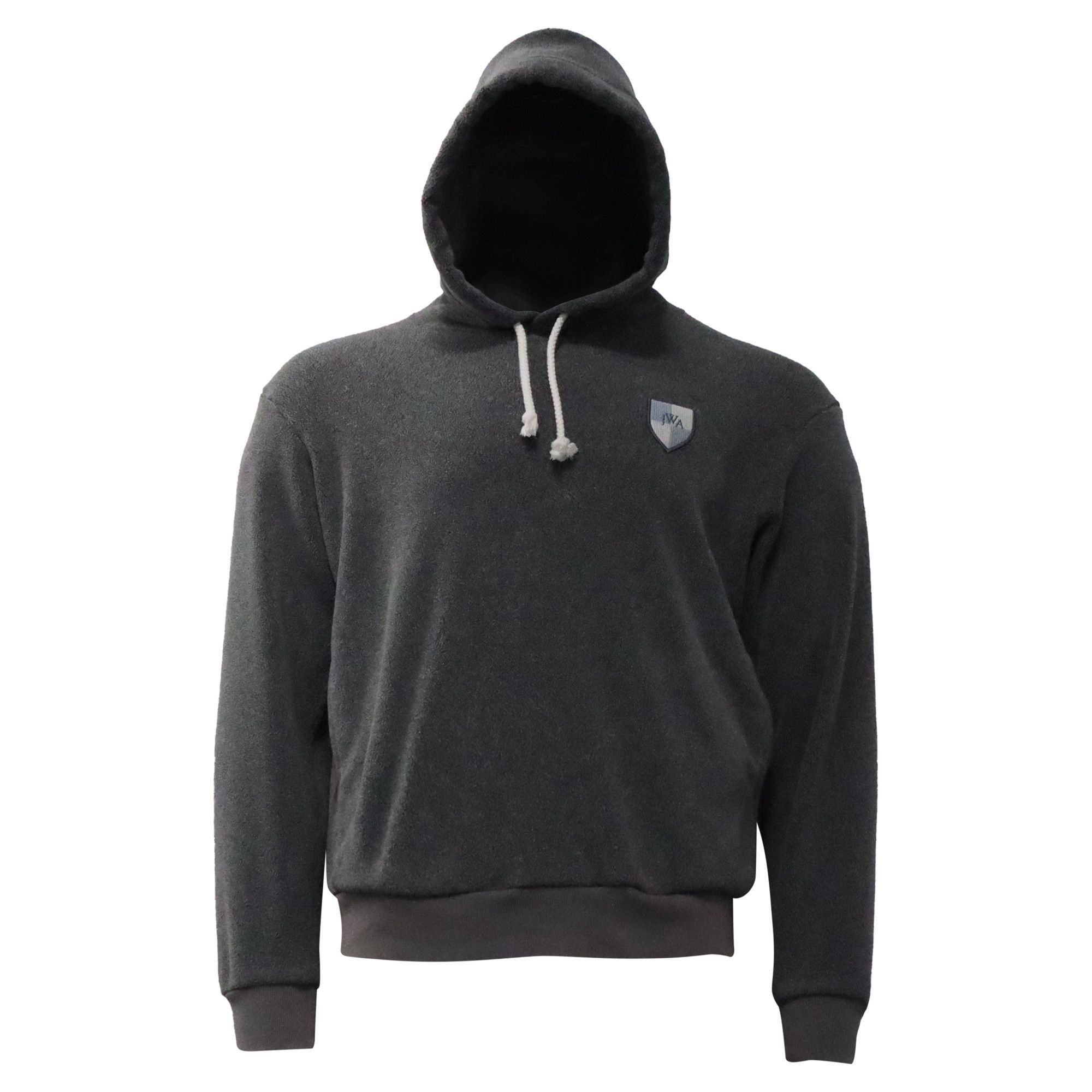 JW Anderson JW Anderson X Uniqlo Logo Patch Hoodie in Grey Polyester Size US XL / EU 56 / 4 - 1 Thumbnail