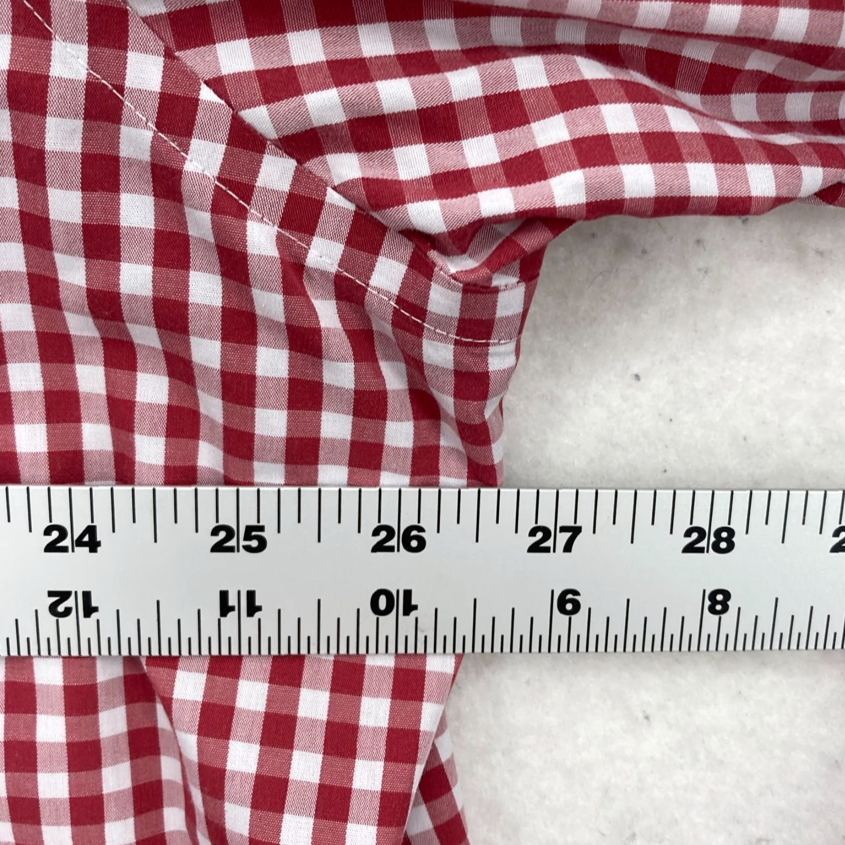 Brooks Brothers Brooks Brothers 1818 Madison Button Up Shirt Mens 17.5-34 Red Check Plaid Supima Size US XXL / EU 58 / 5 - 7 Thumbnail