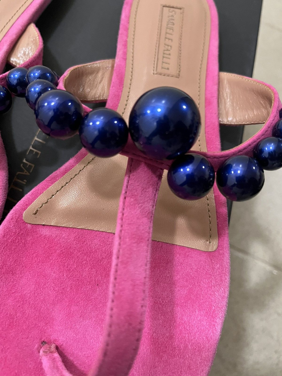 Other Samuele Failli Bead Sandals Sz 40(10us) Size US 10 / IT 40 - 16 Thumbnail
