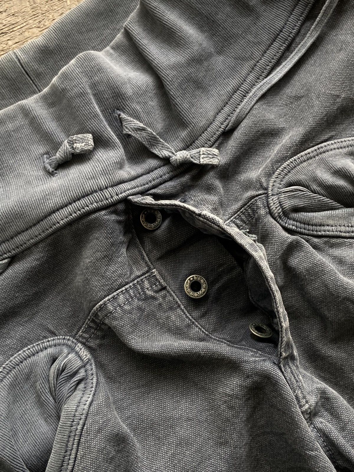 Kapital 2000s Kapital - Drop Crotch Sweat Jogger Pants Size US 27 - 4 Thumbnail