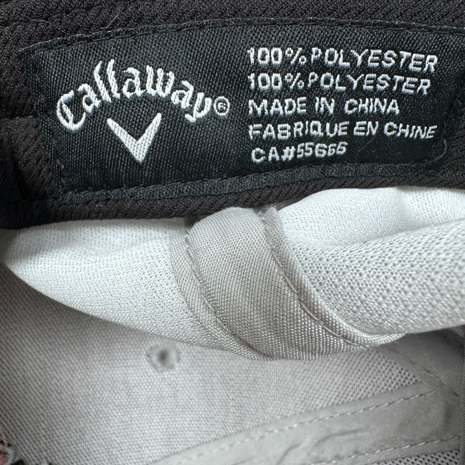 Callaway Callaway Big Bertha Golf Hat One Size Gray Hook & Loop Cap Size ONE SIZE - 8 Thumbnail
